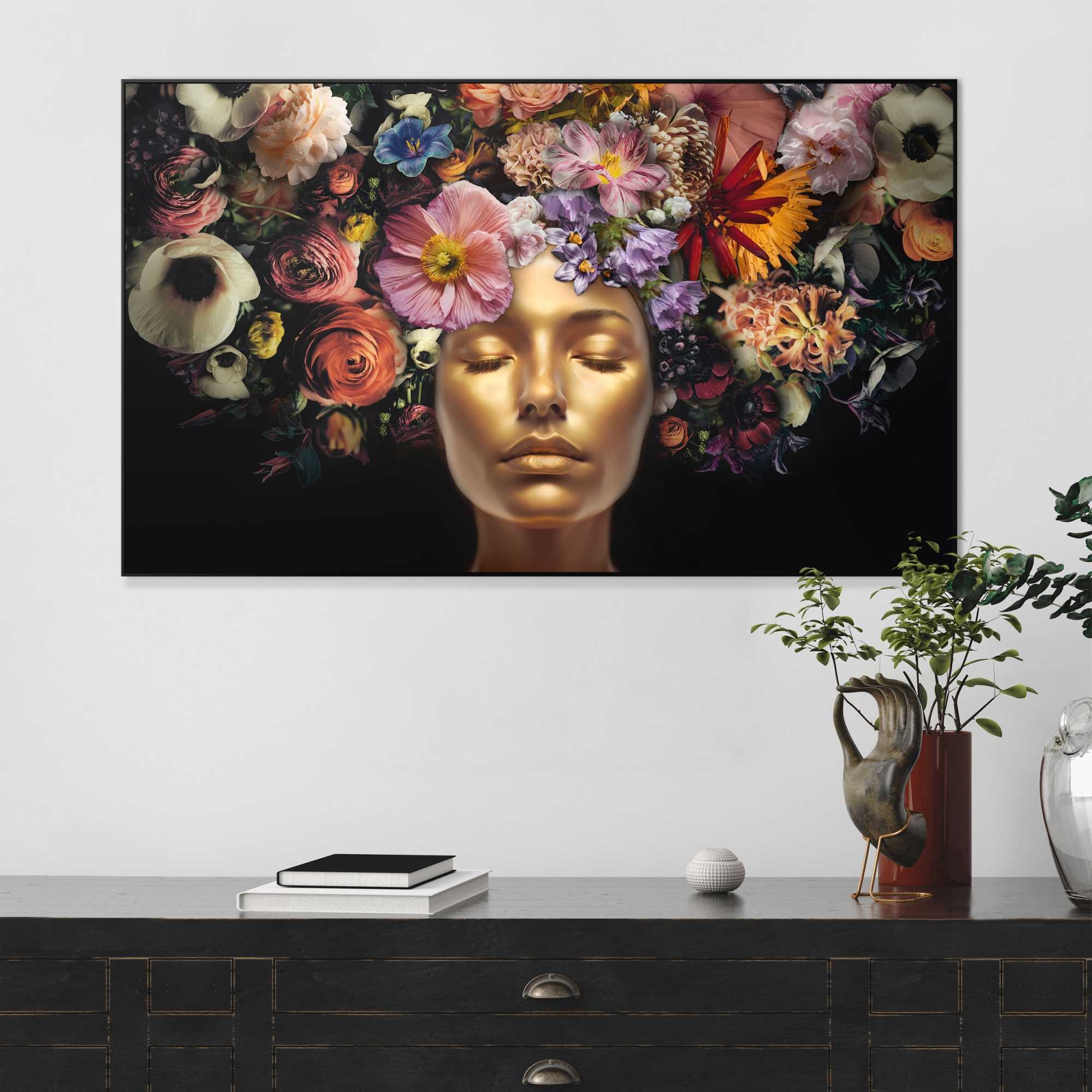 Image of Reinders Wandbild "Serene Golden"