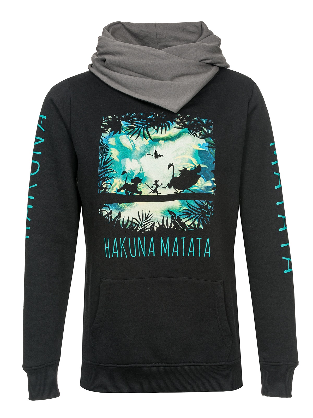 Schalkragenpullover »König der Löwen Timon und Pumba Shawl Hoodie«