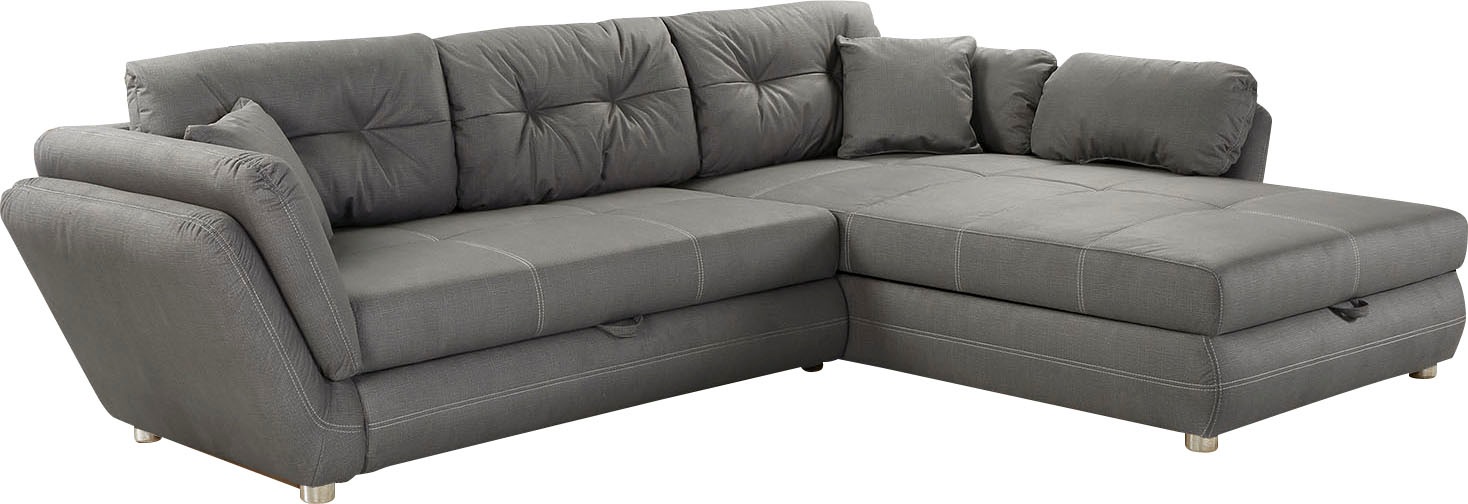 Image of Jockenhöfer Gruppe Ecksofa, inklusive Bettfunktion und Bettkasten bei Ackermann Versand Schweiz