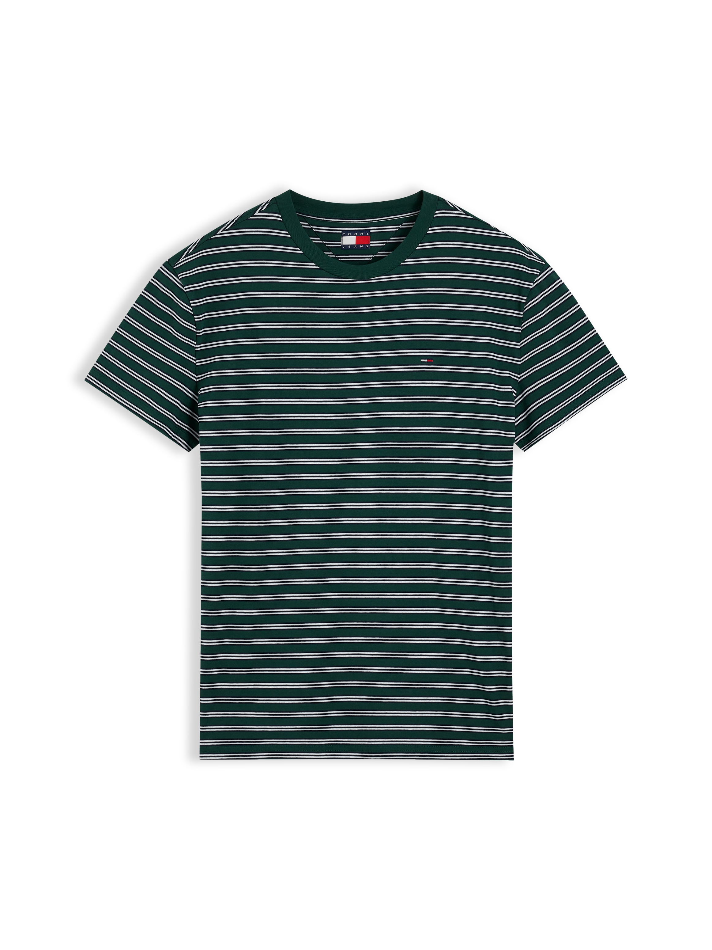 Tommy Jeans T-shirt »REGULAR STRIPE TEE« Coupe regular avec motif à rayures