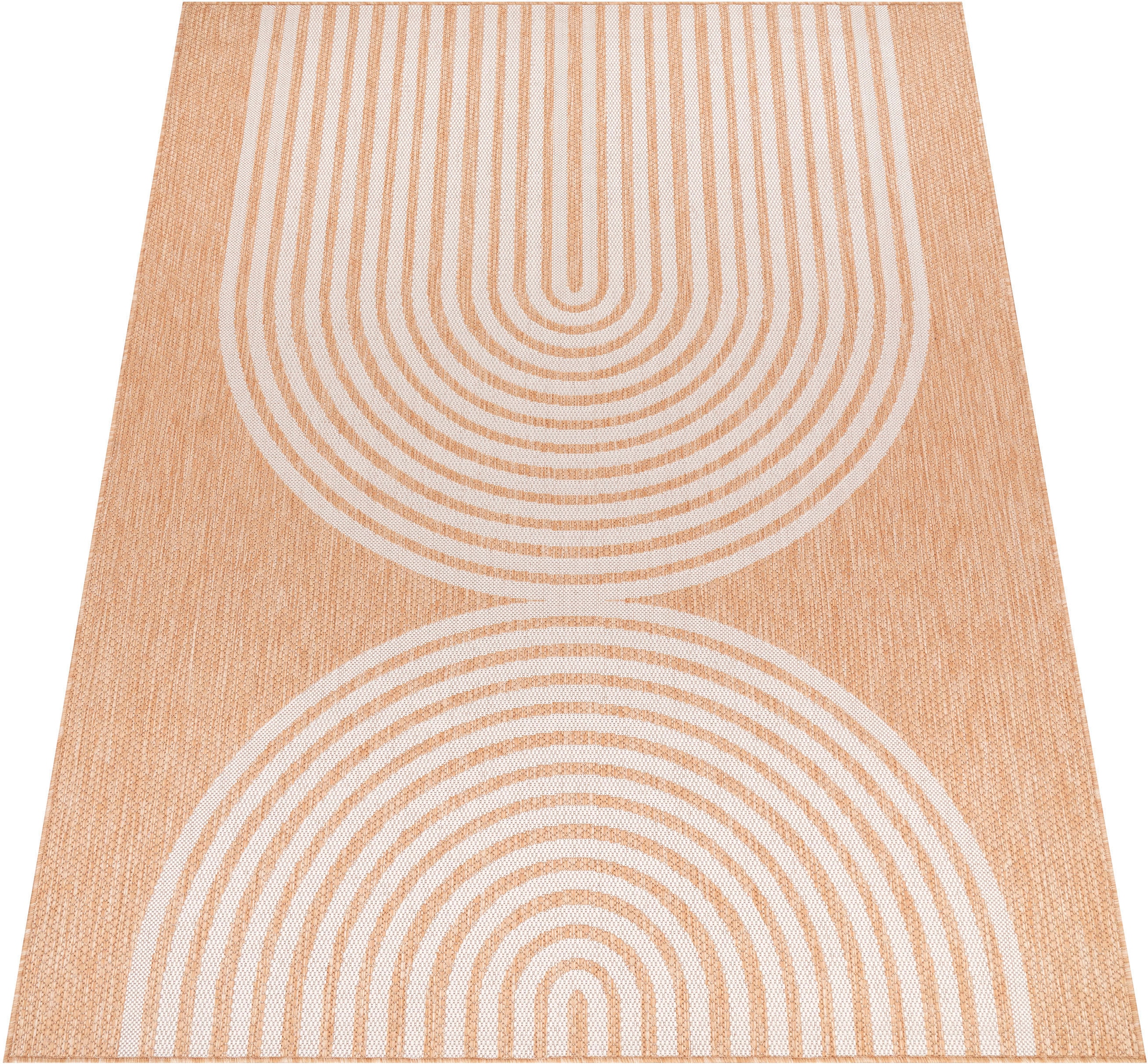 Paco Home Teppich »Illusion 328«, rechteckig, Scandi Look, geeignet Flachgewebe, jetzt In- kaufen und Outdoor