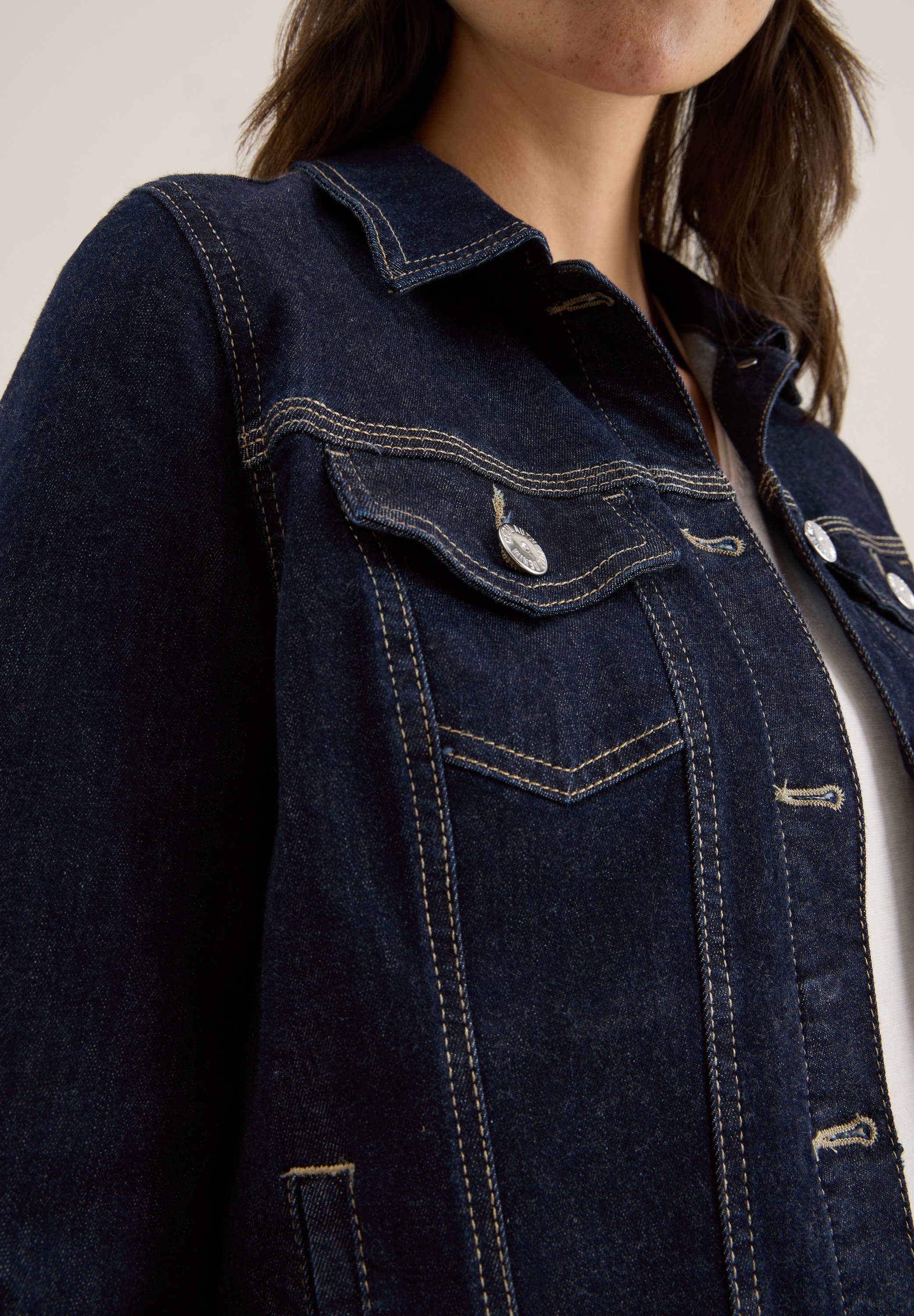 Cecil Jeansjacke, mit Taschen