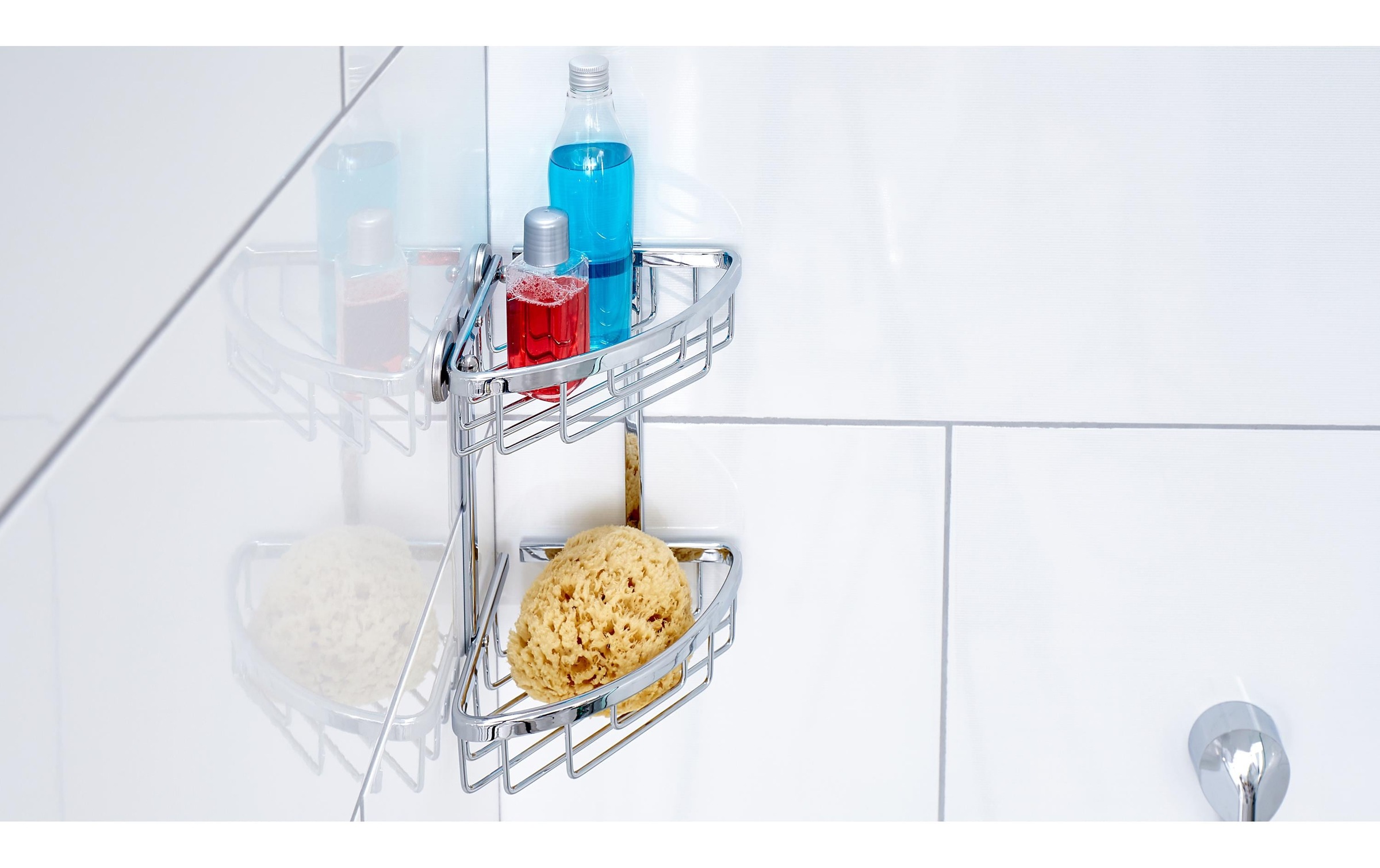 tesa Étagère de salle de bain »Aluxx zweistöckig«