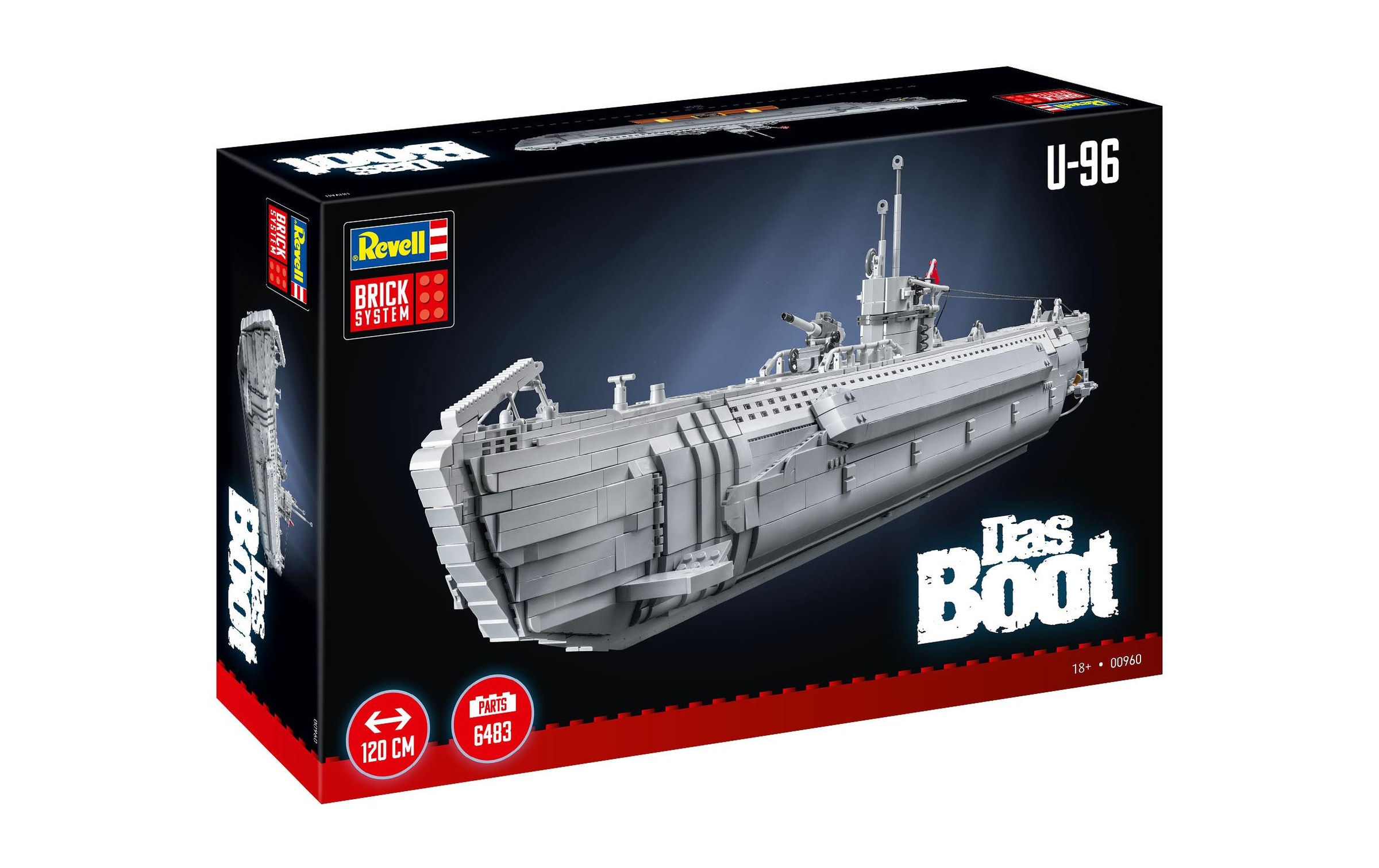 Revell® Konstruktionsspielsteine »Revell Brick System, U-Boot U-96 aus "Das Boot"«