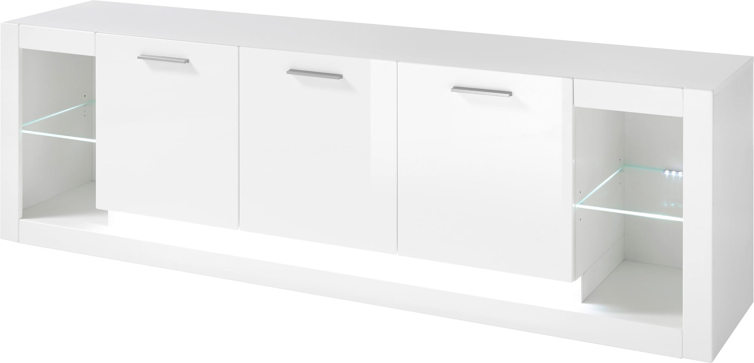 Home affaire Lowboard "MERAN" Breite ca. 198 cm