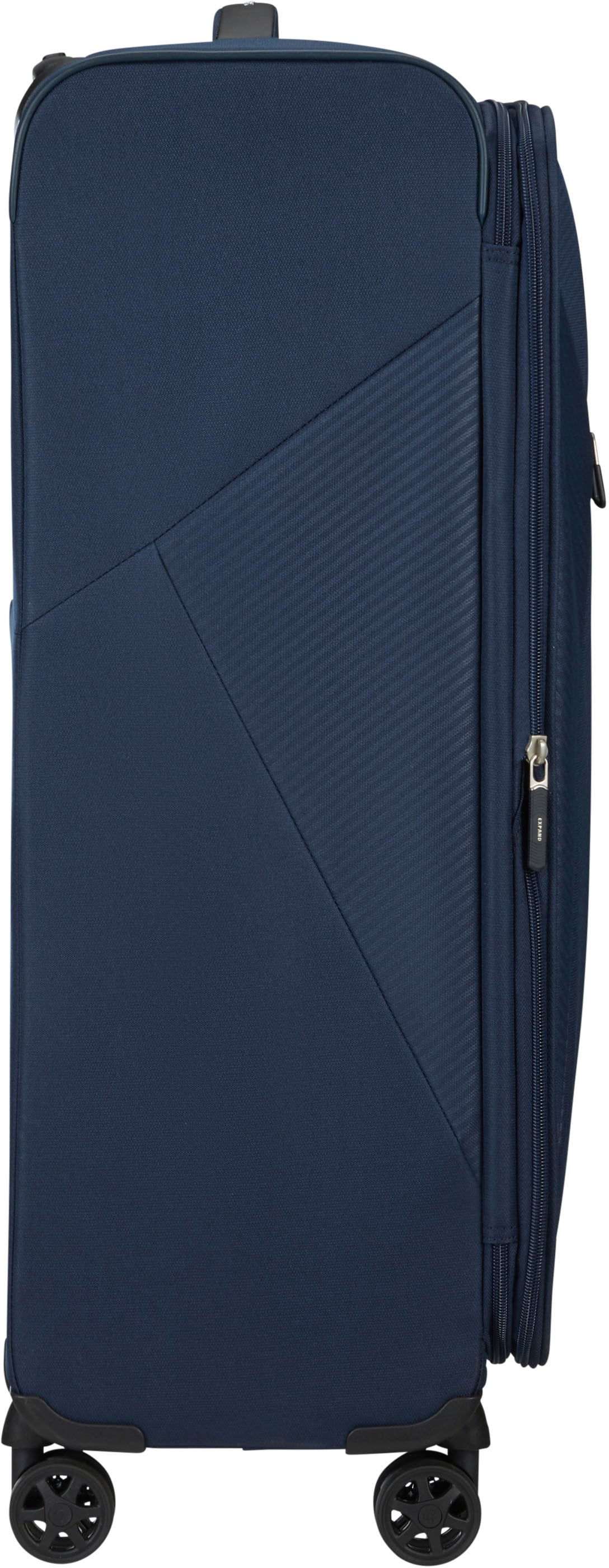 Samsonite Weichgepäck-Trolley »LITEBEAM, verschiedene Grössen und Farben«, 4 Rollen, Reisekoffer Aufgabegepäck Trolley Volumenerweiterung bei M/L