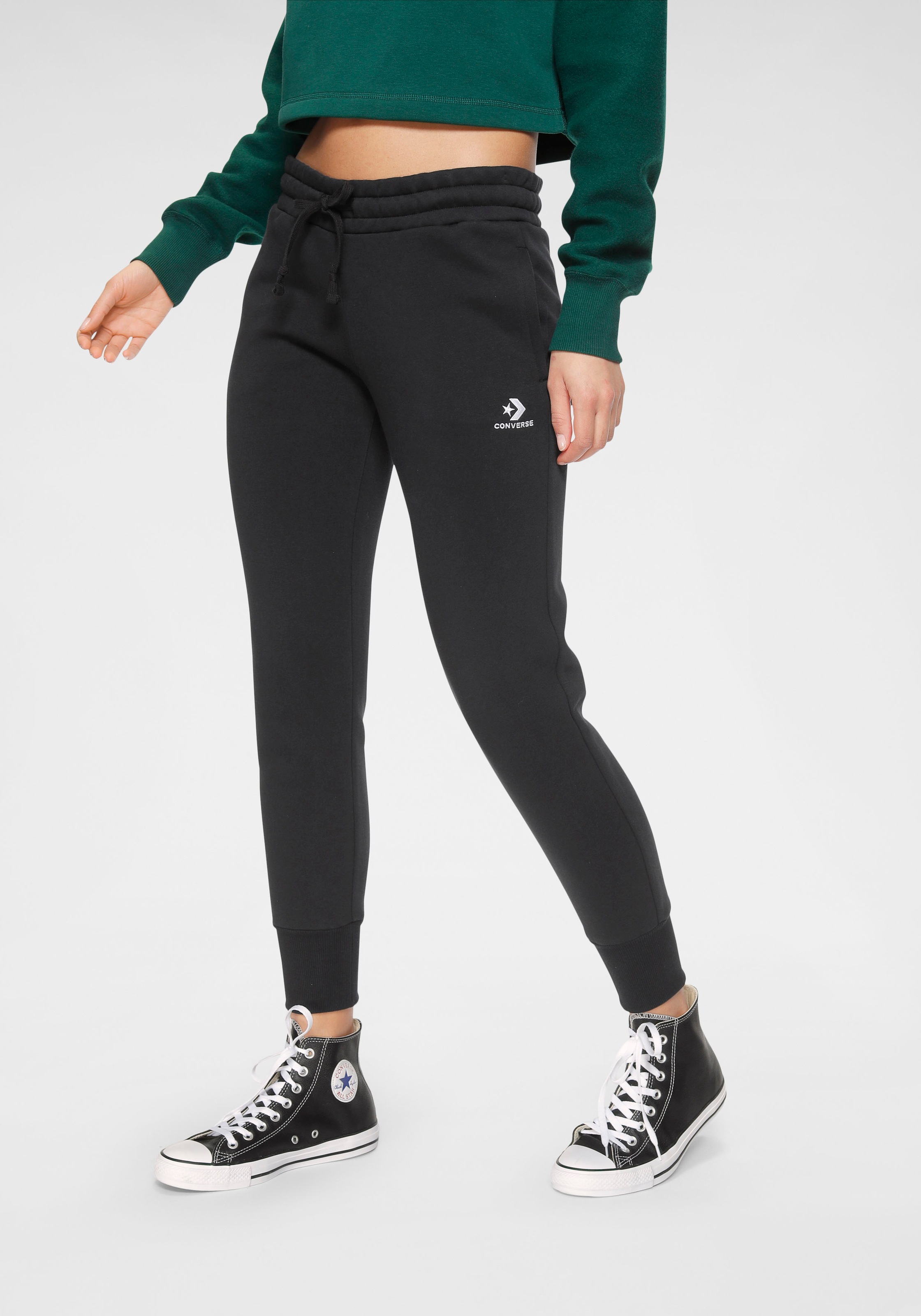 Image of Converse Jogginghose »WOMENS EMBROIDERED STAR CHEVRON PANT BB« bei Ackermann Versand Schweiz