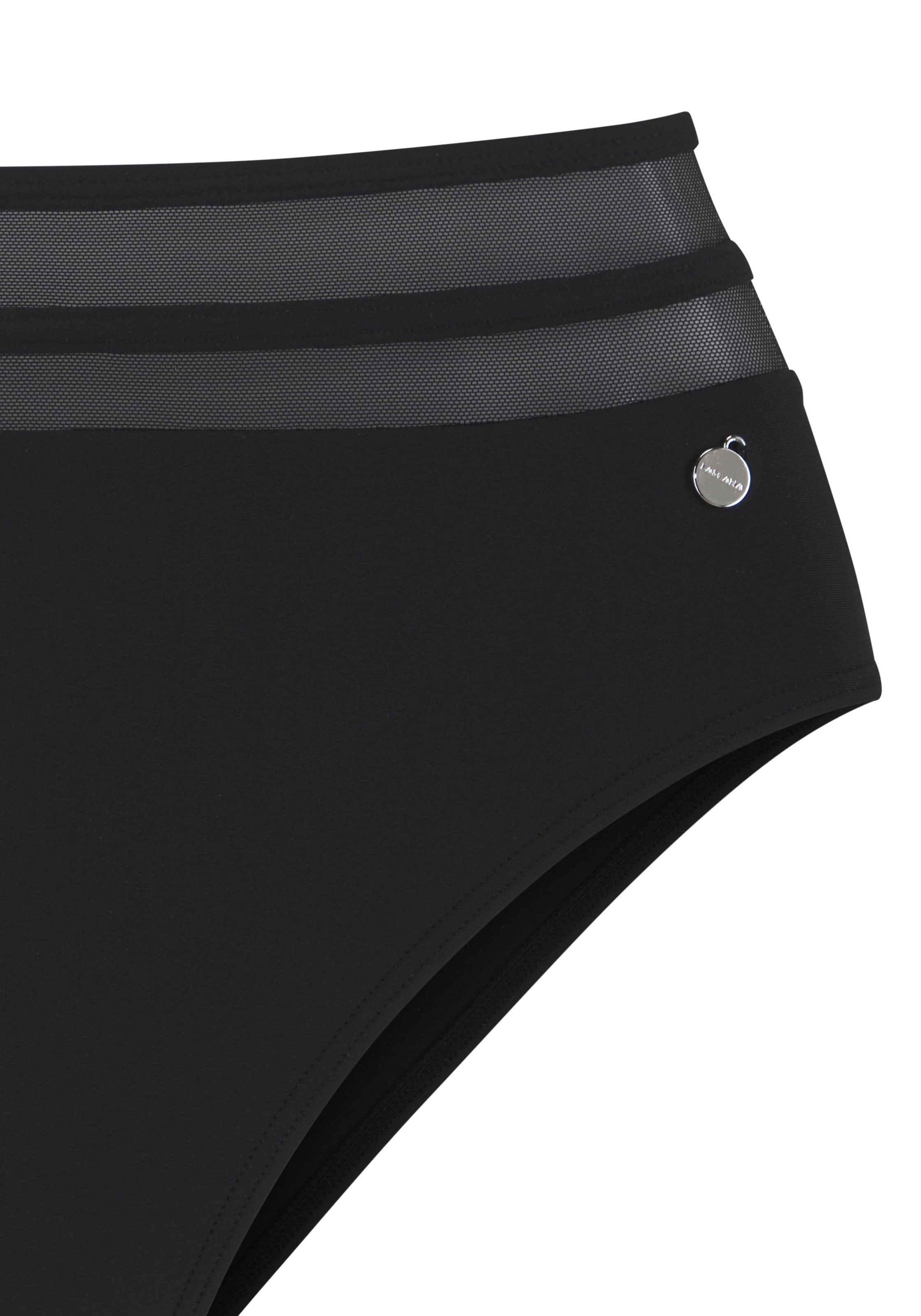 LASCANA Bikini-Hose »Mascha« mit  transparenten Mesh Einsätzen