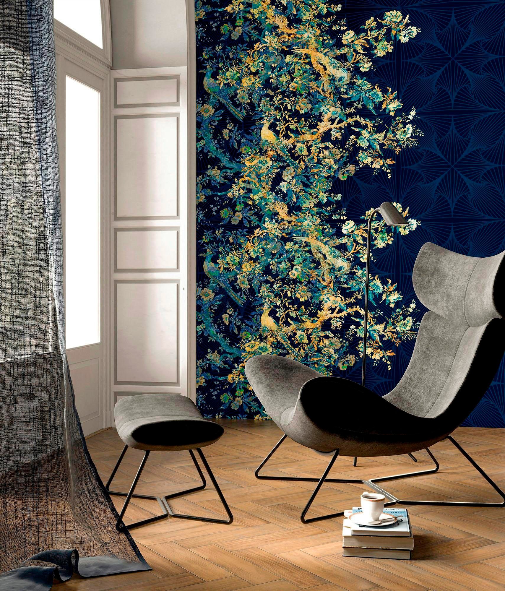 Komar Vliestapete »Digitaldruck Vlies -  Nocturne - Grösse 200 x 280 cm« bedruckt glatt Wohnzimmer, Schlafzimmer