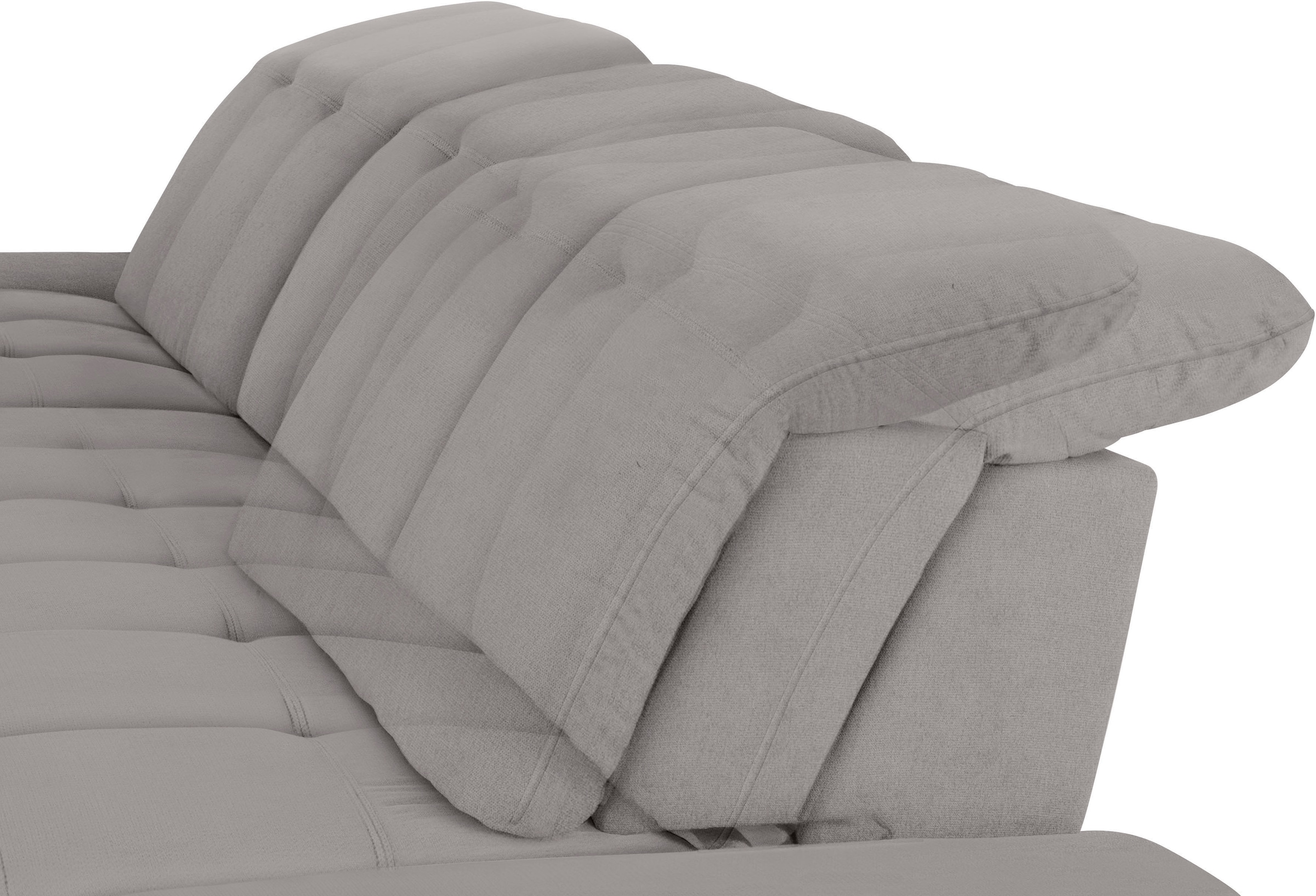 COTTA Ecksofa »Holiday L-Form mit Sitztiefen-, Armteil- und Kopfteilverstellung« wahlweise mit Bettfunktion & Bettkasten