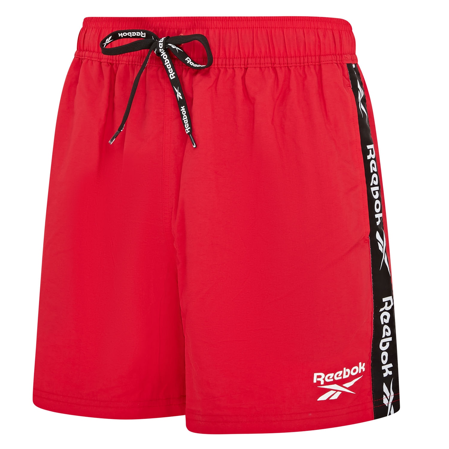 Image of Reebok Badeshorts "Duke" mit Kordelzug und elastischem Bund, mit Logo, atmungsaktiv, basic