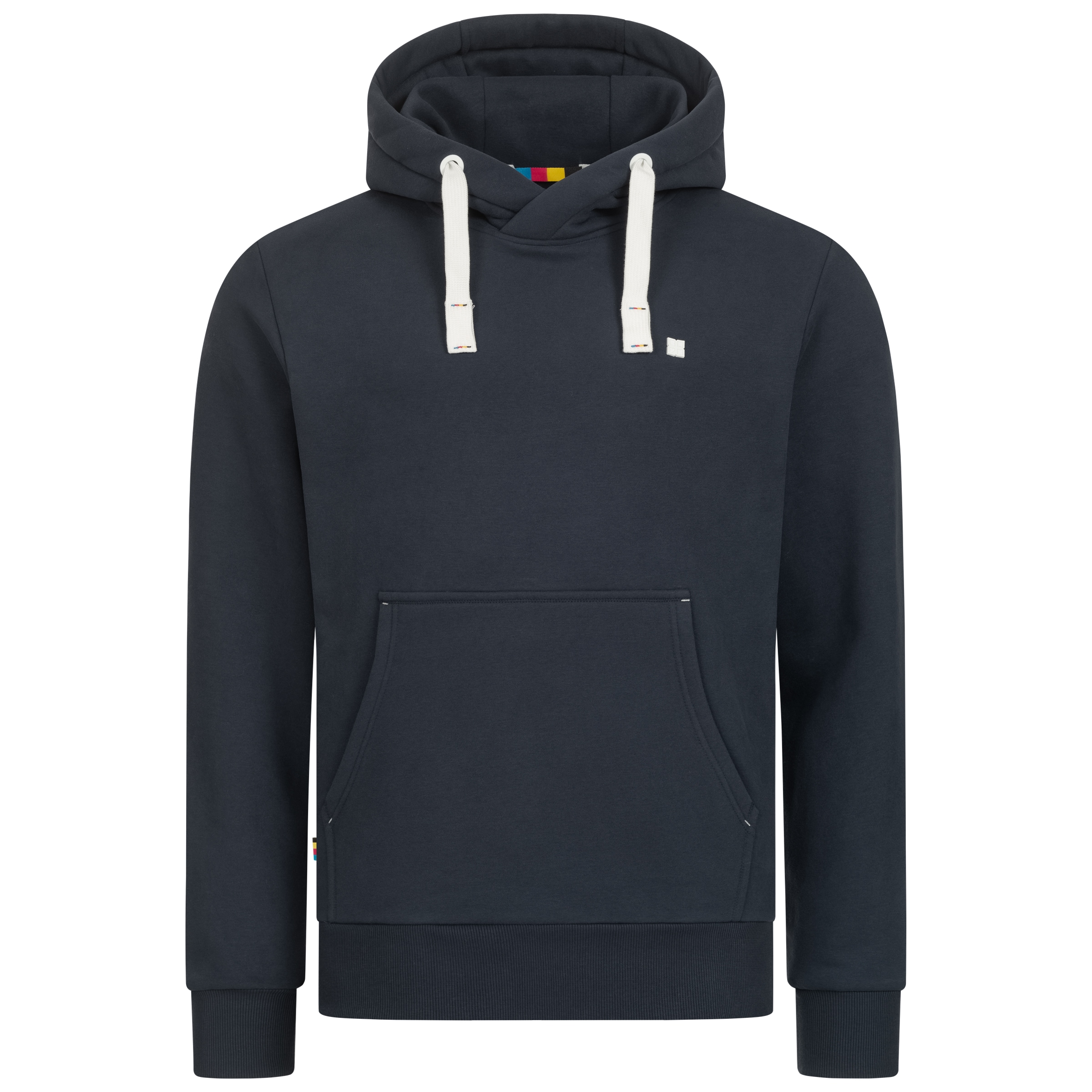 Image of DEPROC Active Kapuzensweatshirt "LinusCMYK II MEN", weiche Fleecejacke mit Kängurutasche