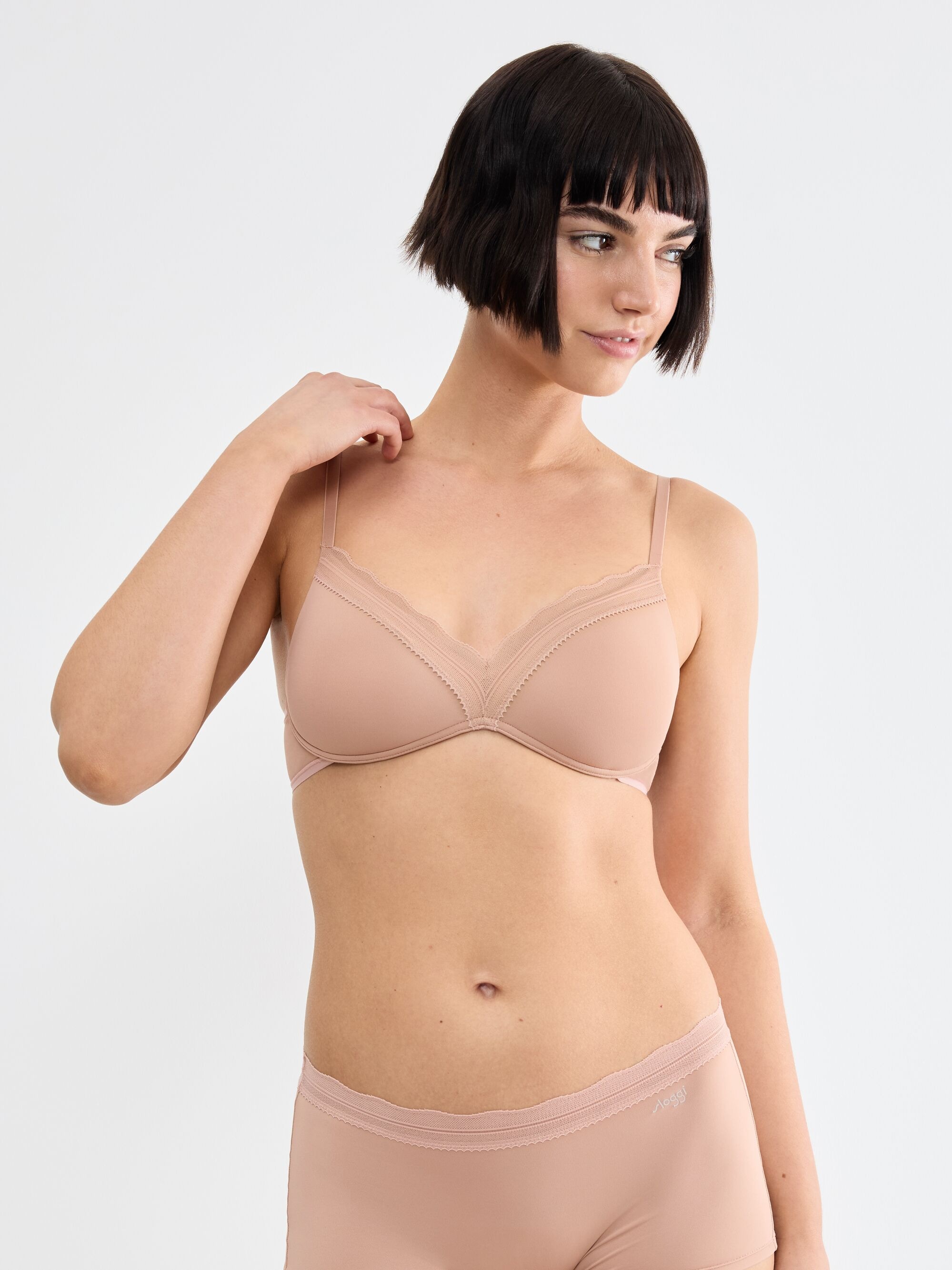 Image of sloggi Push-up-BH "GO Blush PU Bra" mit Spitzendetails