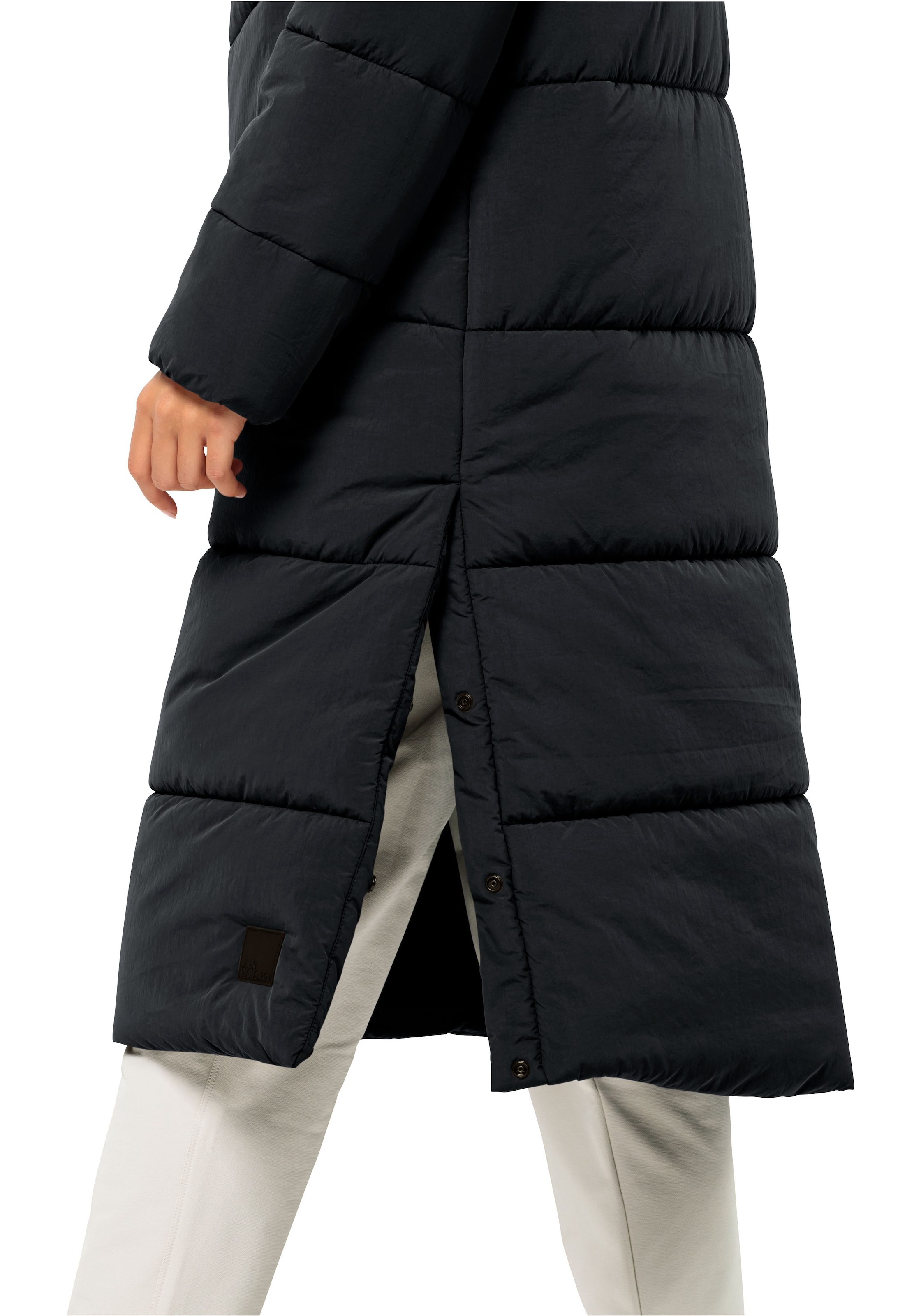 Jack Wolfskin Funktionsmantel »KAROLINGER LONG COAT W«, mit Kunstfaserfüllung