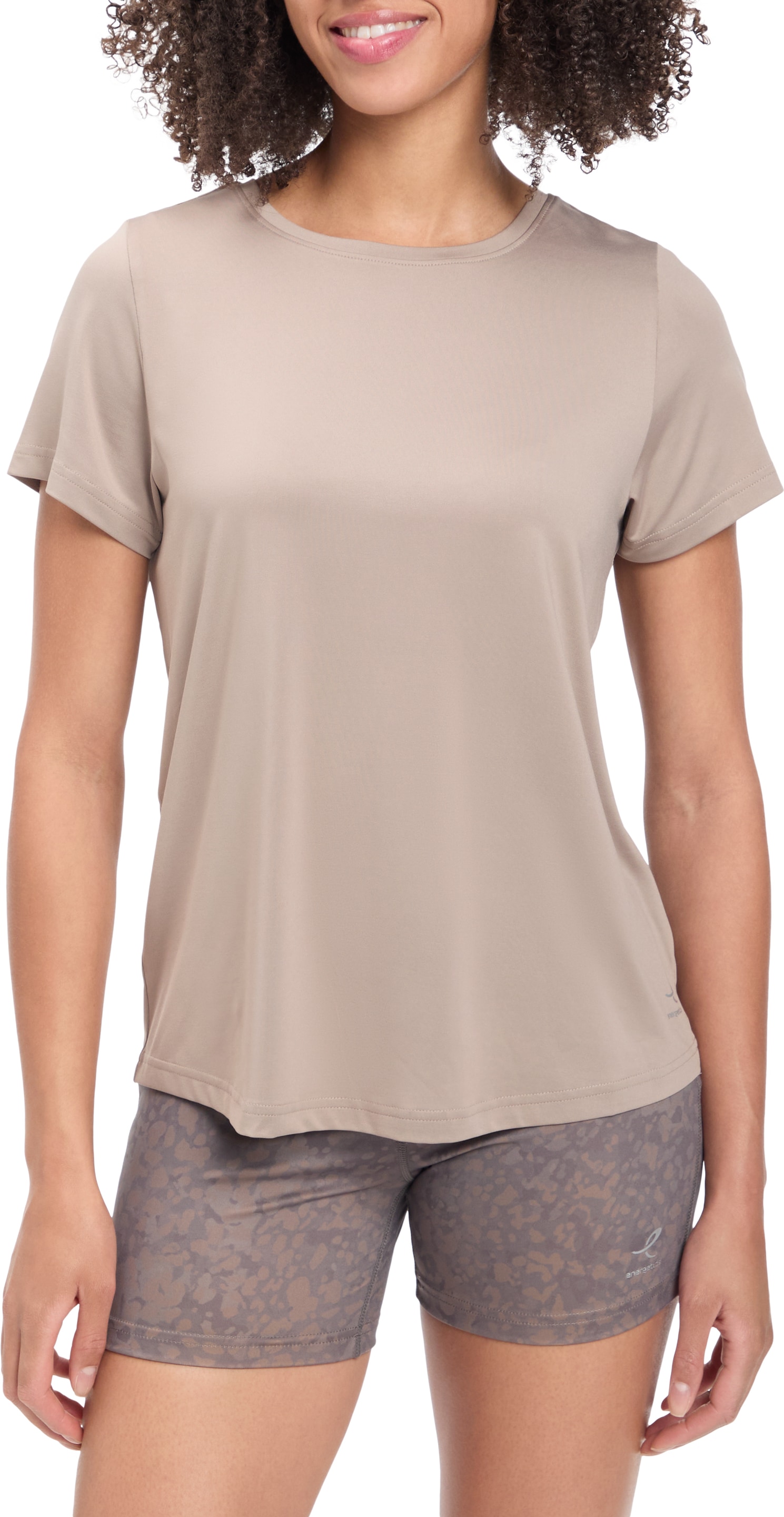Image of Energetics T-Shirt "DA.-T-SHIRT GIANNA SHORT SLEEVE W" mit längerem Schnitt hinten, aus Jersey, Loose Fit