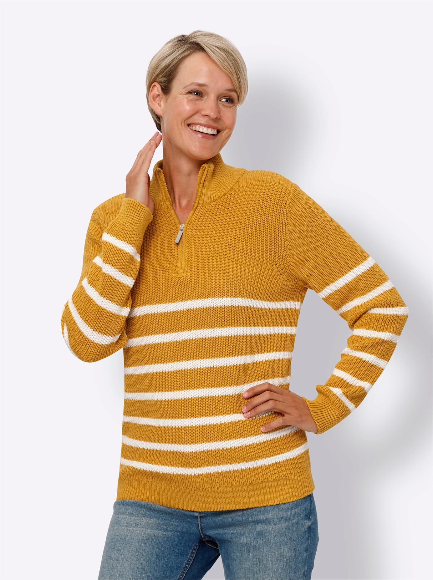 Image of Classic Strickpullover "Langarm-Pullover"