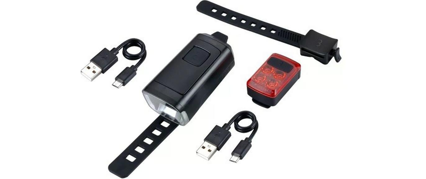 BBB Fahrrad-Frontlicht »Lichtset Stud50 Strap 200«