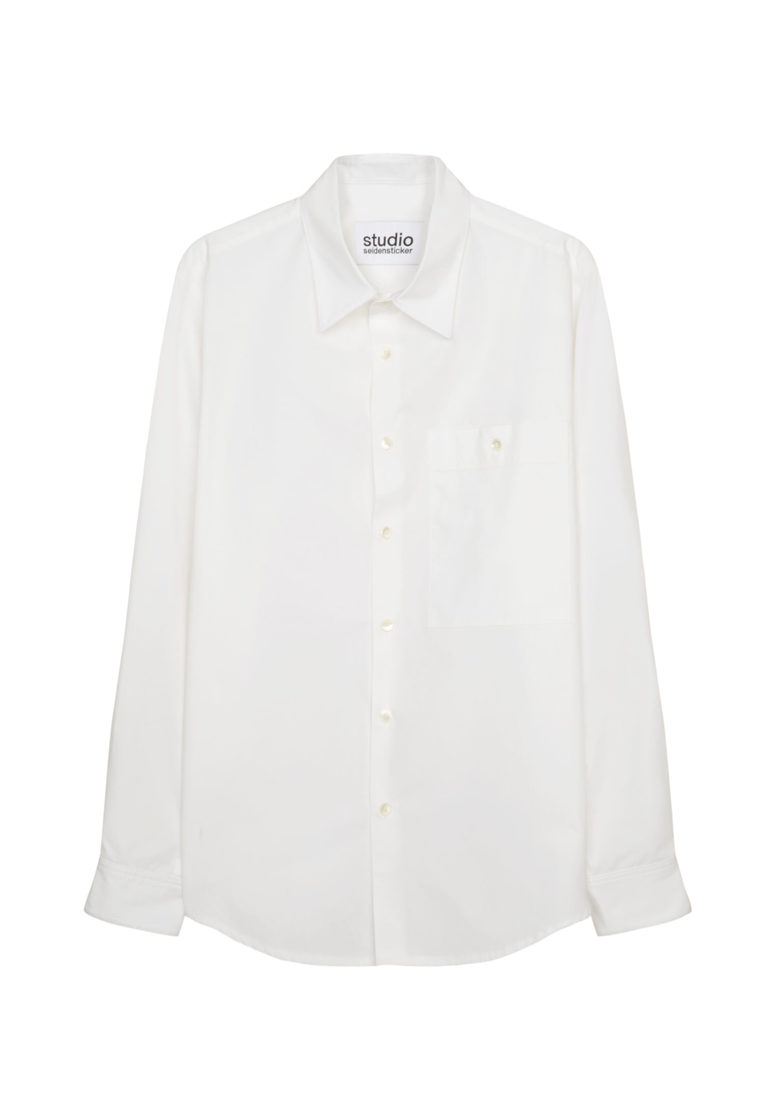 studio seidensticker Businesshemd »Studio« Regular Langarm Kentkragen Uni