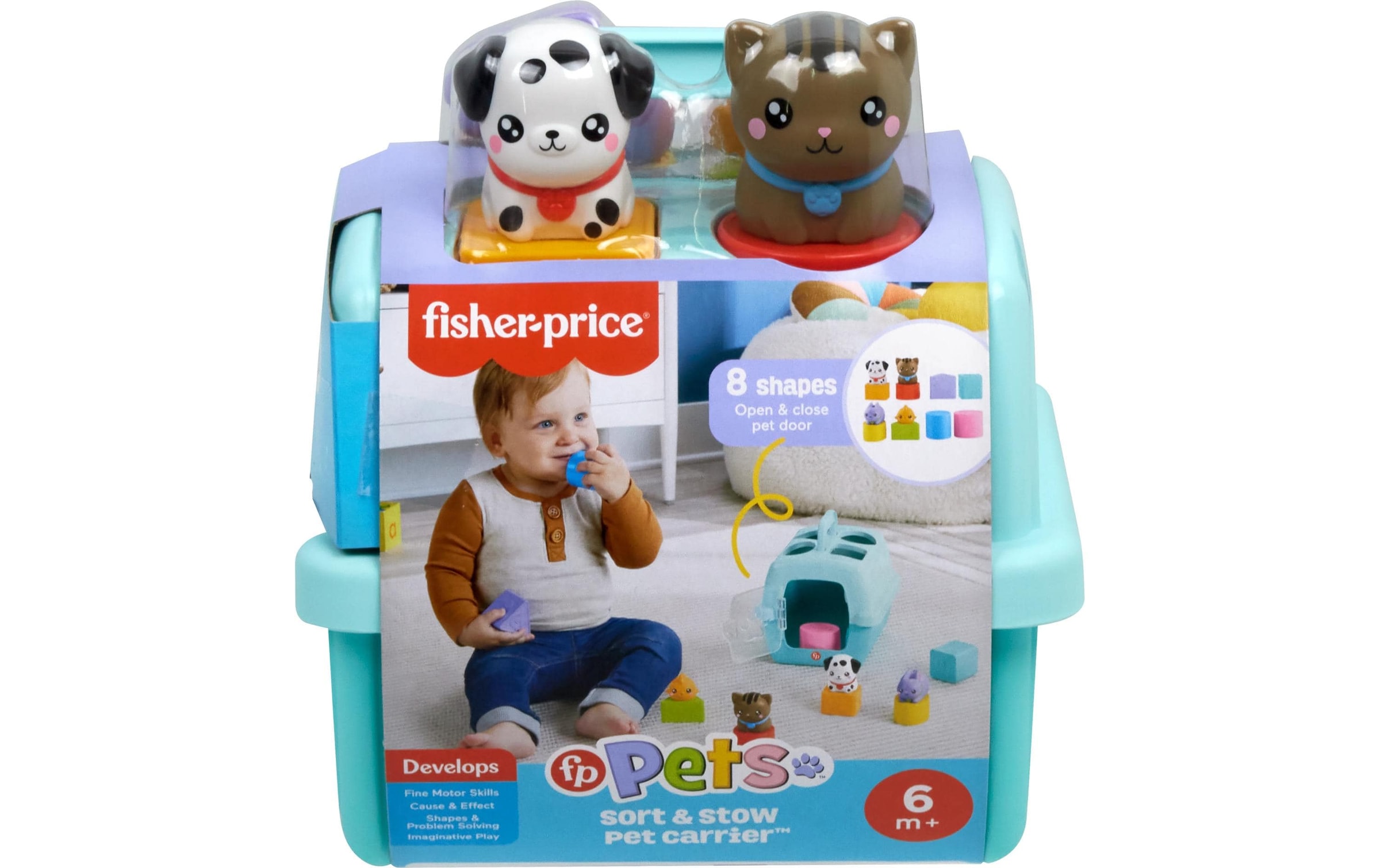 Fisher-Price® Lernspielzeug »Meine Tierfreunde Bausteine«