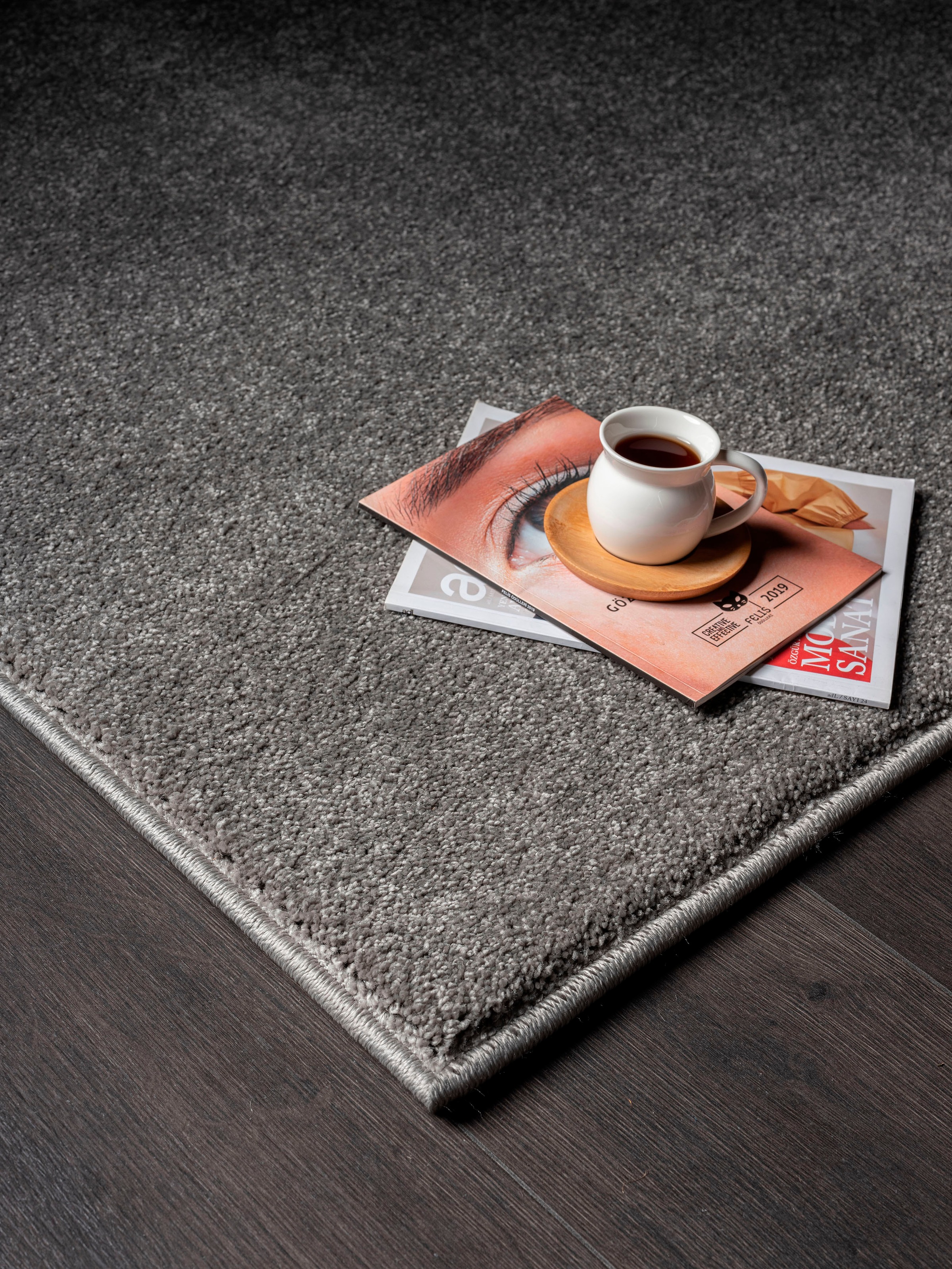 merinos Teppich »Montana«, rechteckig, 20 mm Höhe, Kurzflor, Uni-Farben, besonders weich