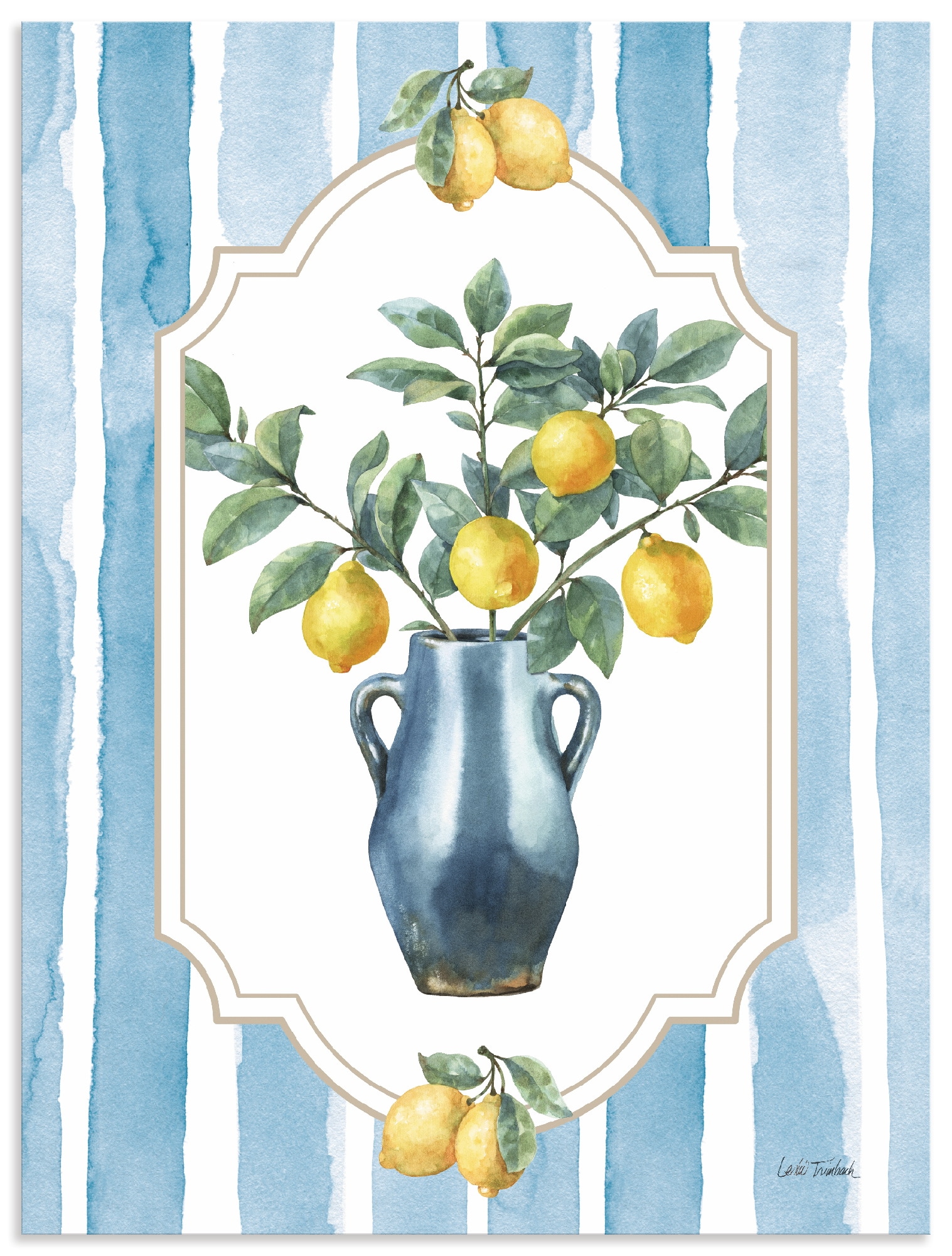 Image of Artland Wandbild "Le Citron I" Arrangements 1 Stk. tlg. als Alubild, Leinwandbild, Poster, Wandaufkleber in verschied. Grössen