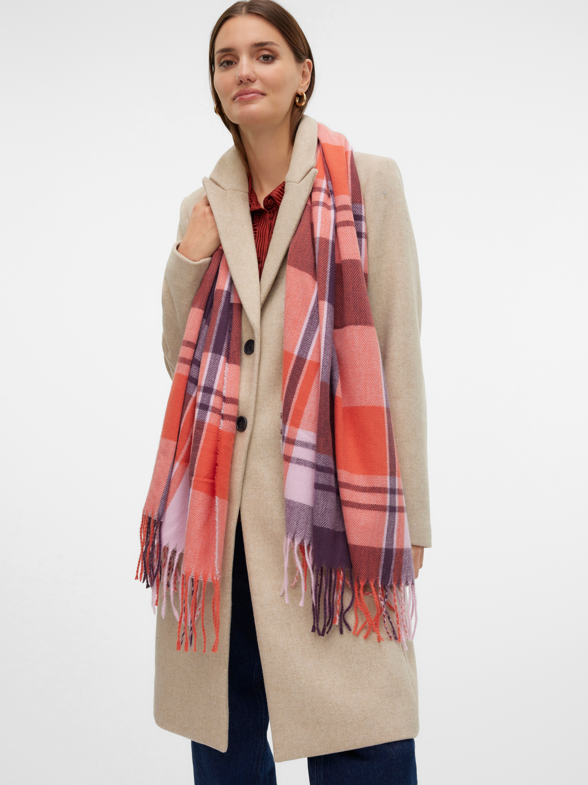 Vero Moda Schal »VMJUNA CHECK SCARF GA«