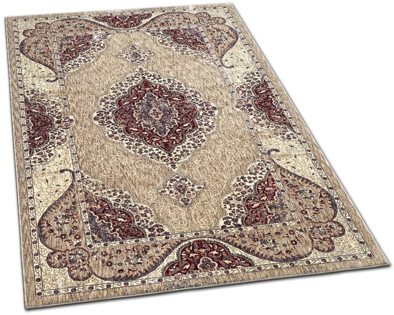 Image of Dreams Teppich »Jaquard Ornament«, rechteckig, 6 mm Höhe, Kurzflor, Orient-Optik, Wohnzimmer bei Ackermann Versand Schweiz