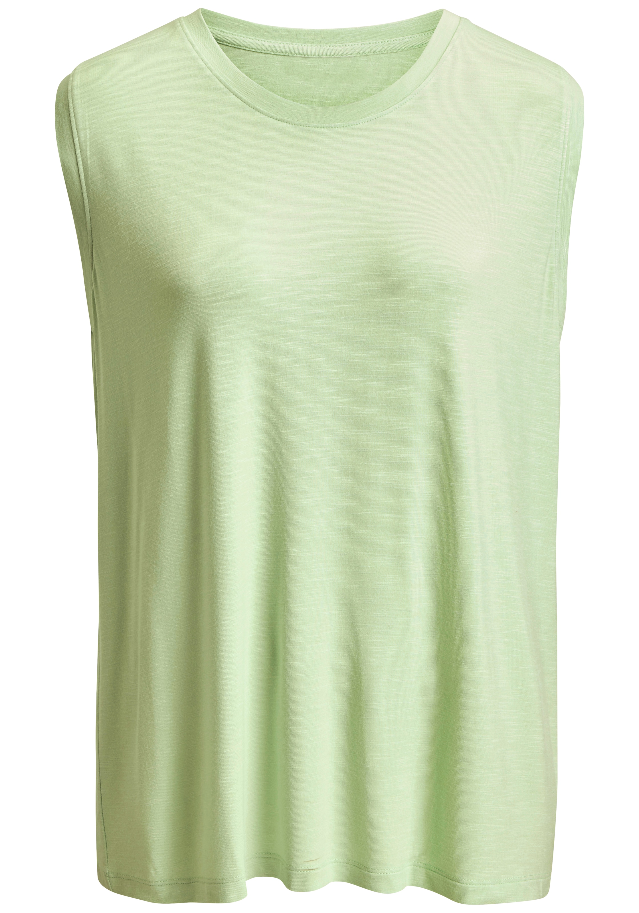 Beachtime by Lascana Shirttop »mit breiten Schultern« aus Viskose-Qualität
