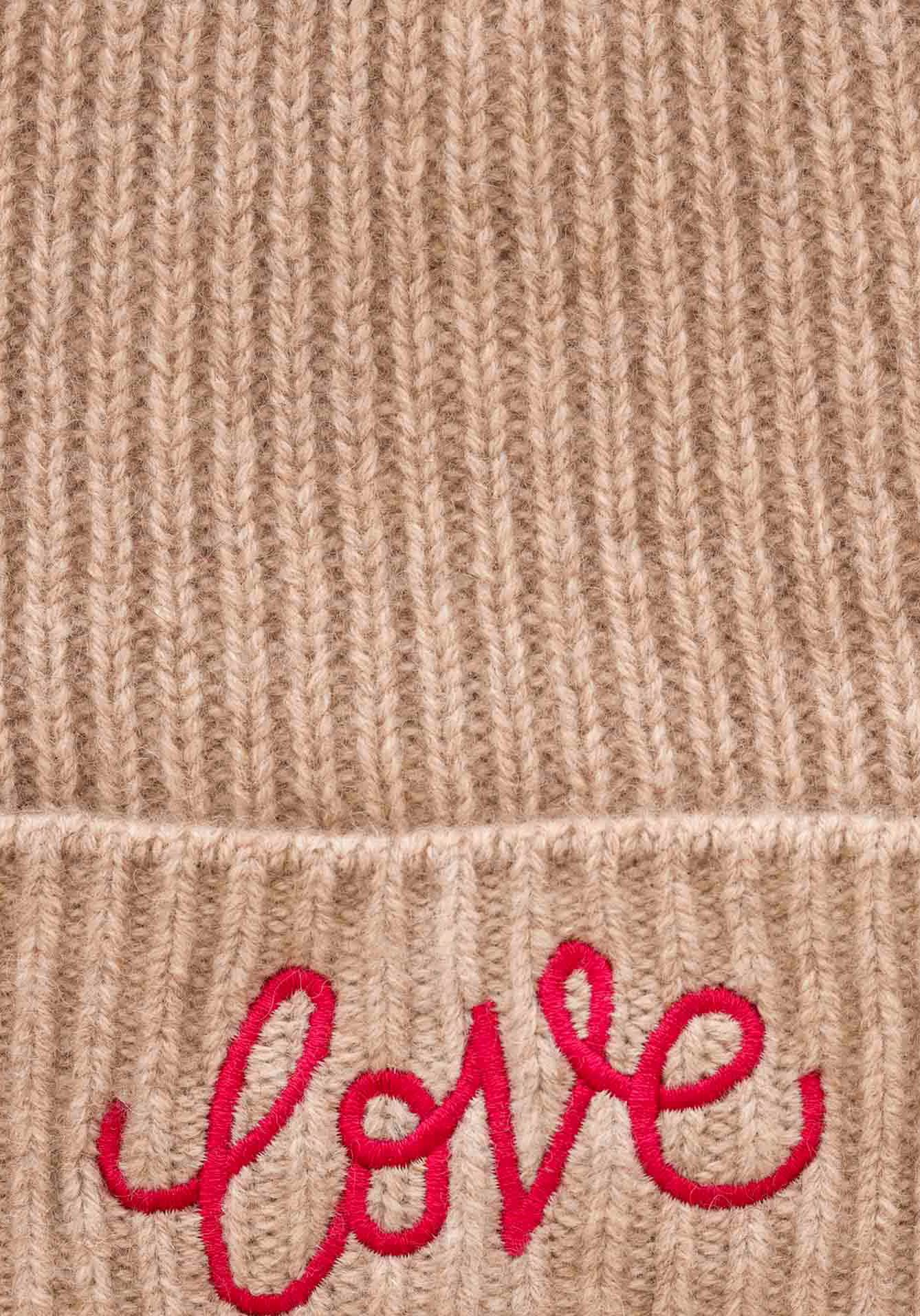 Zwillingsherz Beanie »Beanie mit Love Stickerei«, (Packung), mit dekorativer Stickerei