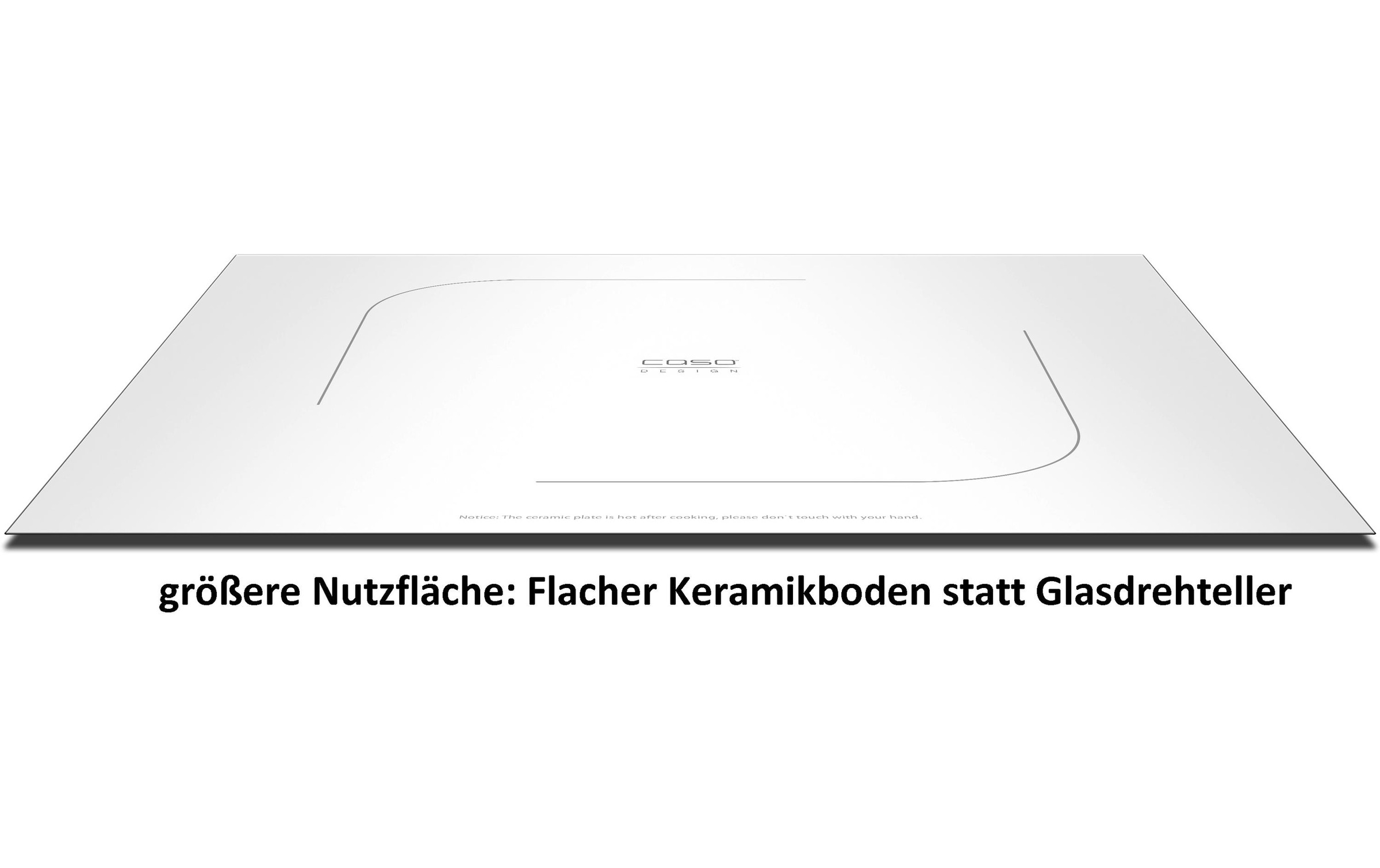 Caso Mikrowelle »MCG 25 Ceramic Chef«, 900 W