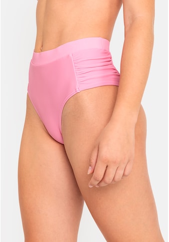 Highwaist-Bikini-Hose »Gina«, mit modischen Raffungen