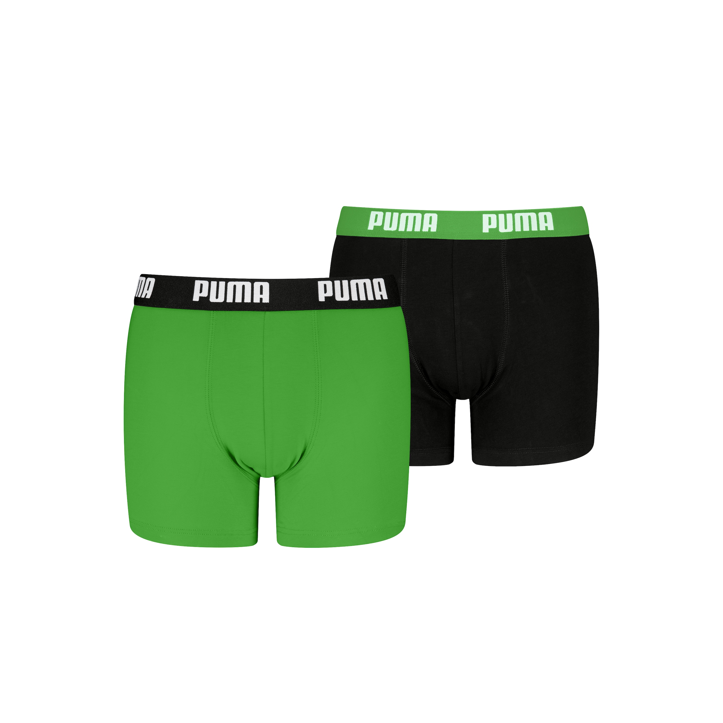 Image of PUMA Boxershorts "PUMA BOYS EVERYDAY BASIC BOXERS" 2er Pack, Komfortabler Logobund, ohne Eingriff