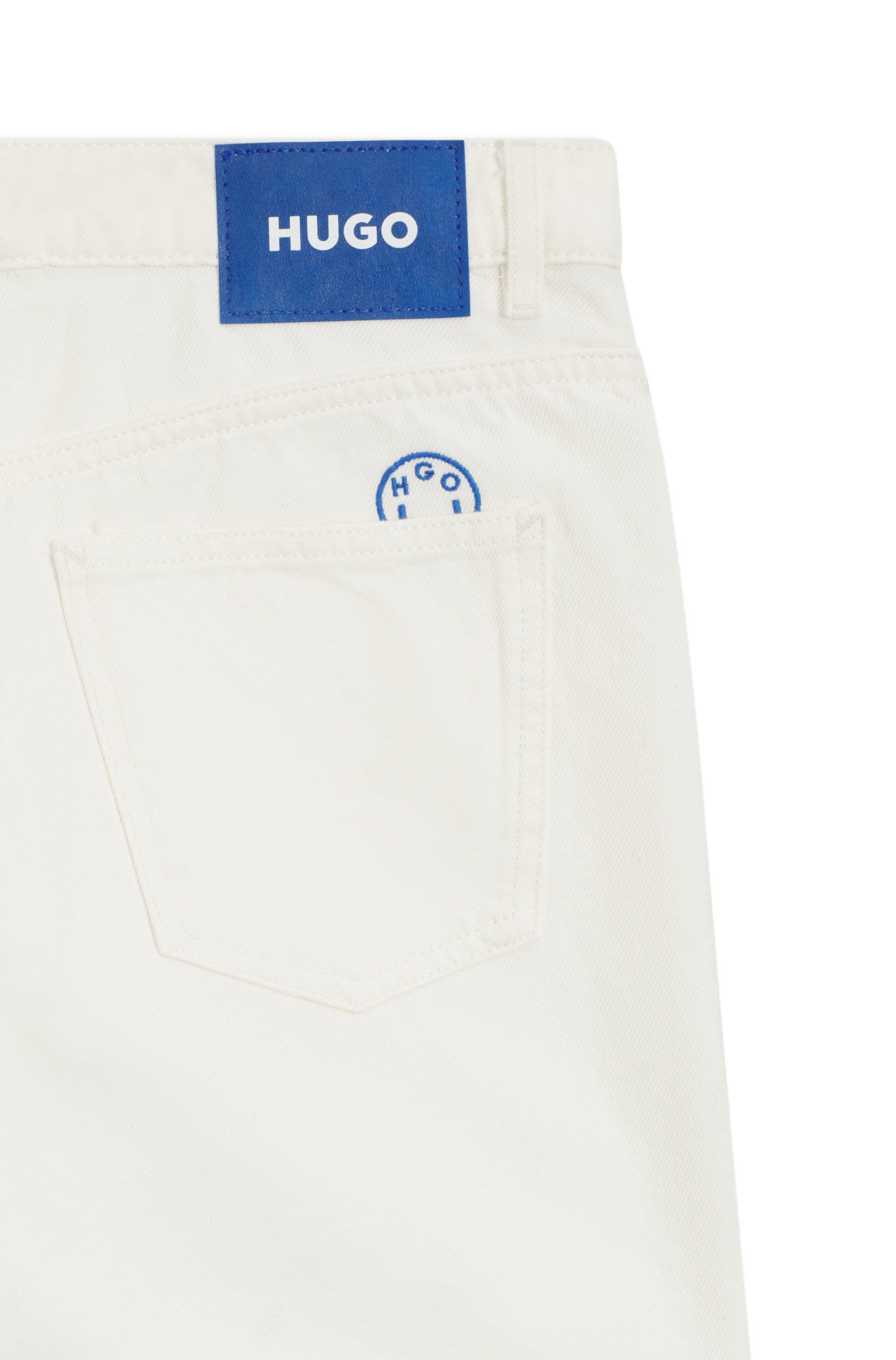 HUGO Blue Jeans large »Gamala« Mid Rise, Baggy