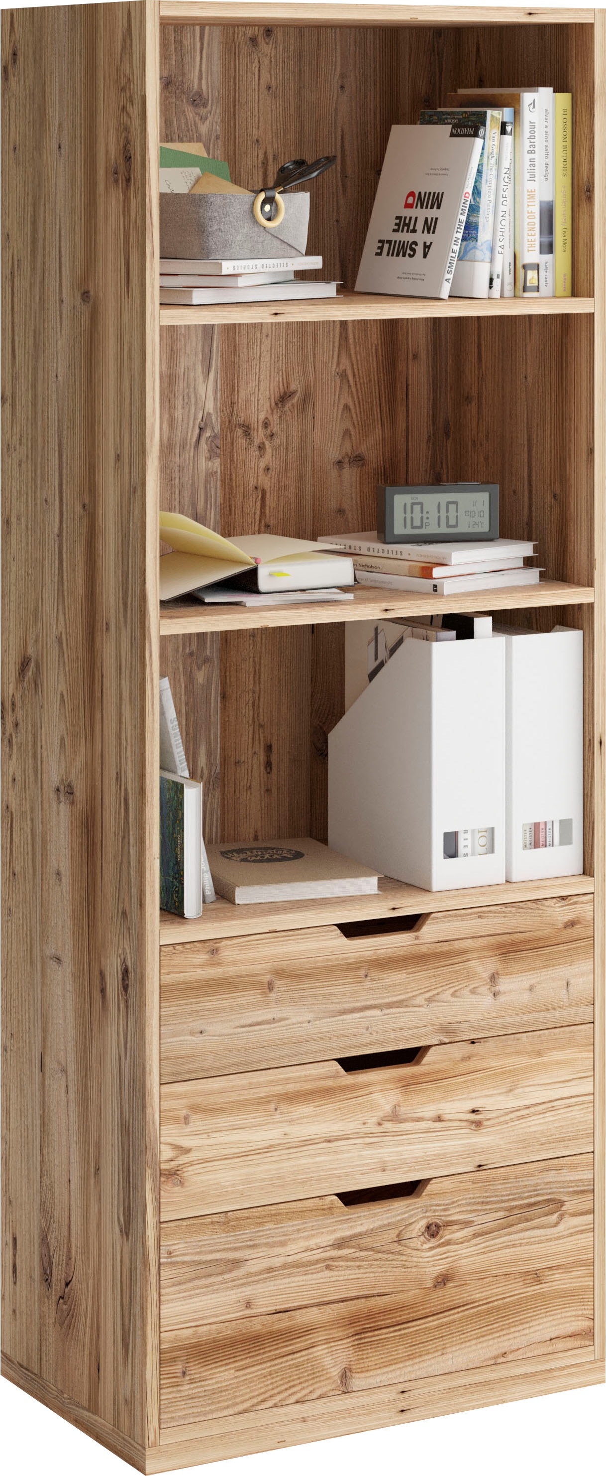 Image of Home affaire Aktenschrank »Plus«, aus massiver Fichte (Altholz) bei Ackermann Versand Schweiz