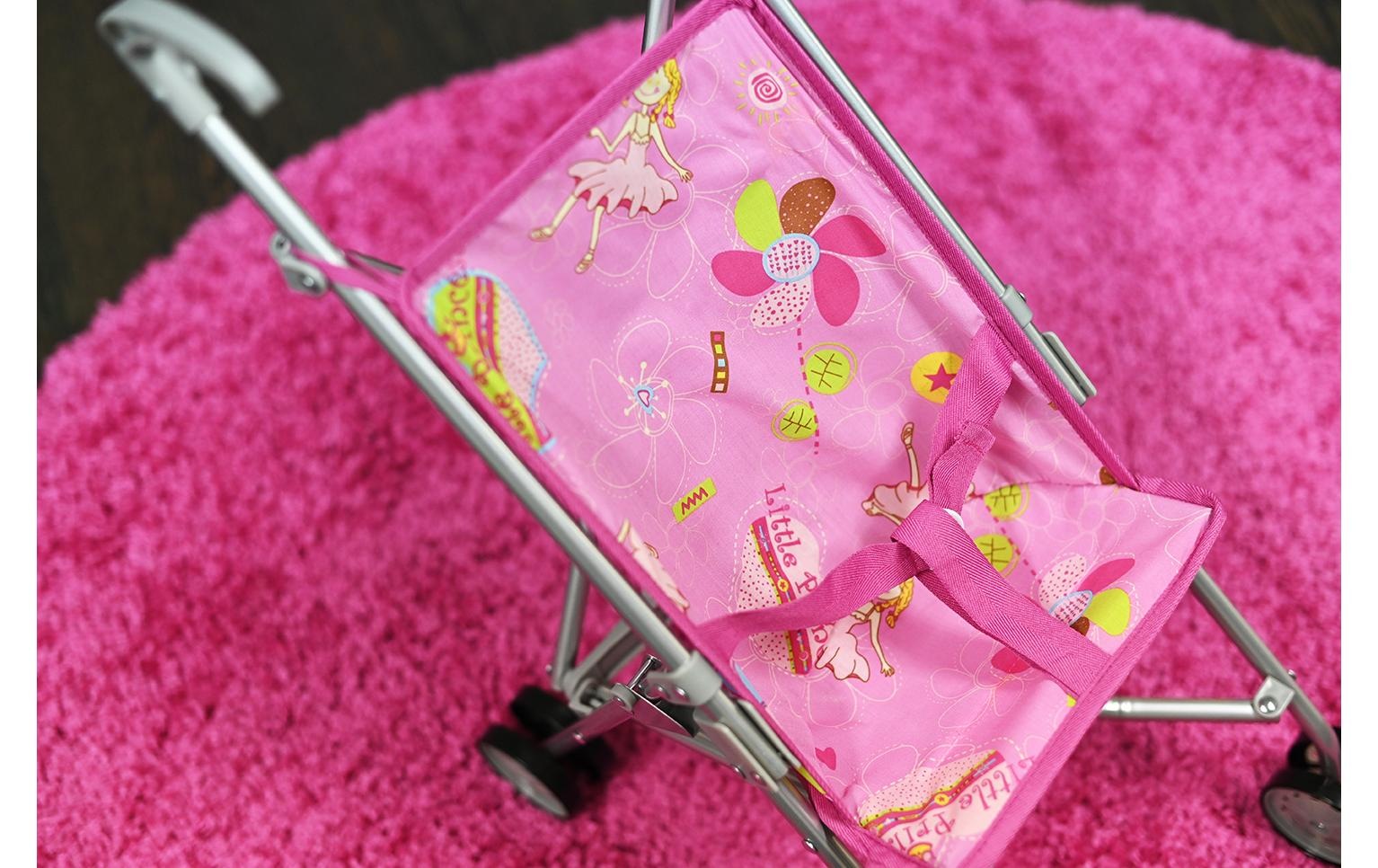 Knorrtoys® Puppenbuggy »Puppenbuggy Sim - pink little princess«
