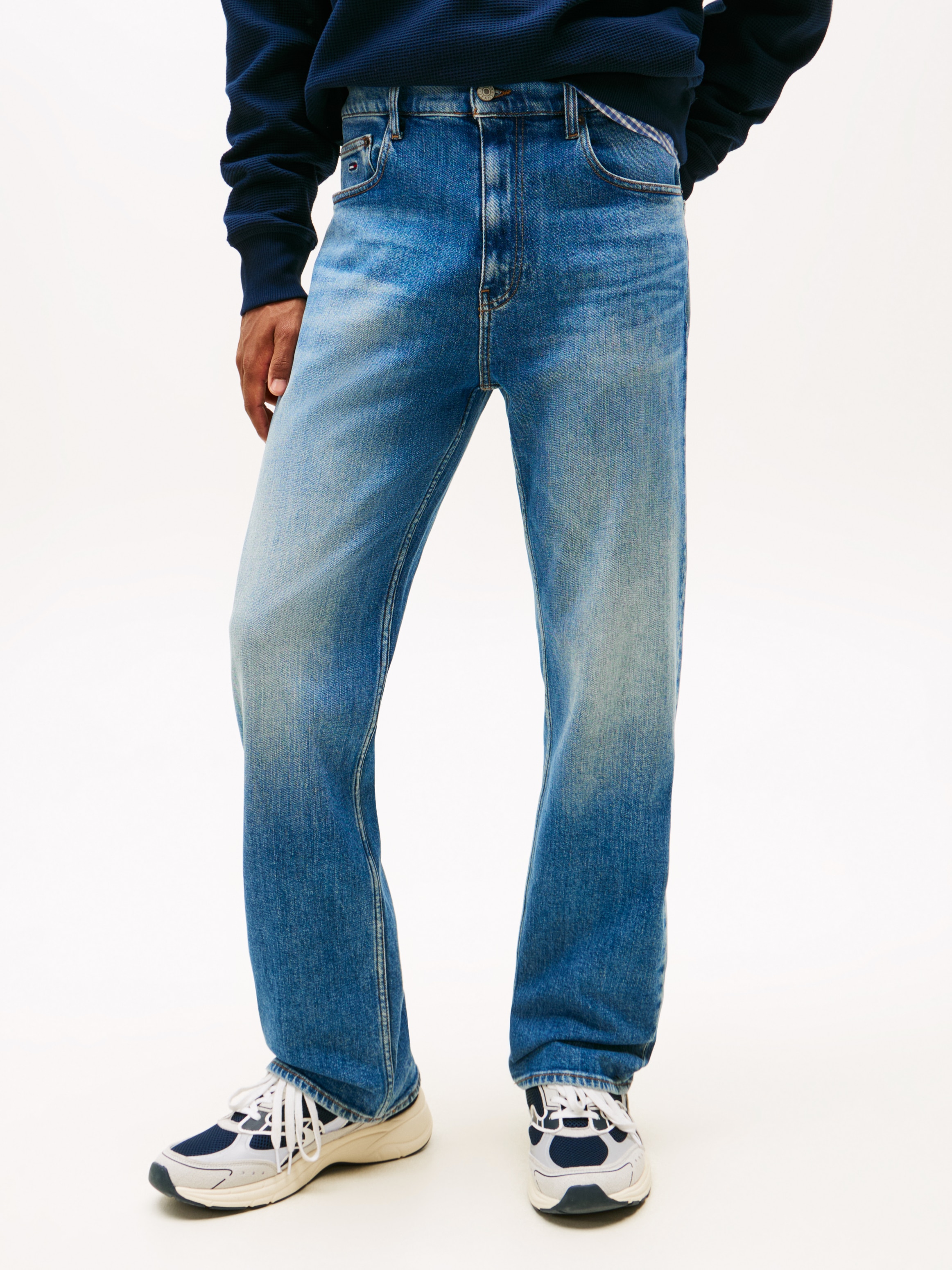 Tommy Jeans Regular-fit-Jeans »Otis Regular Straight«, Mit Gürtelschlaufen