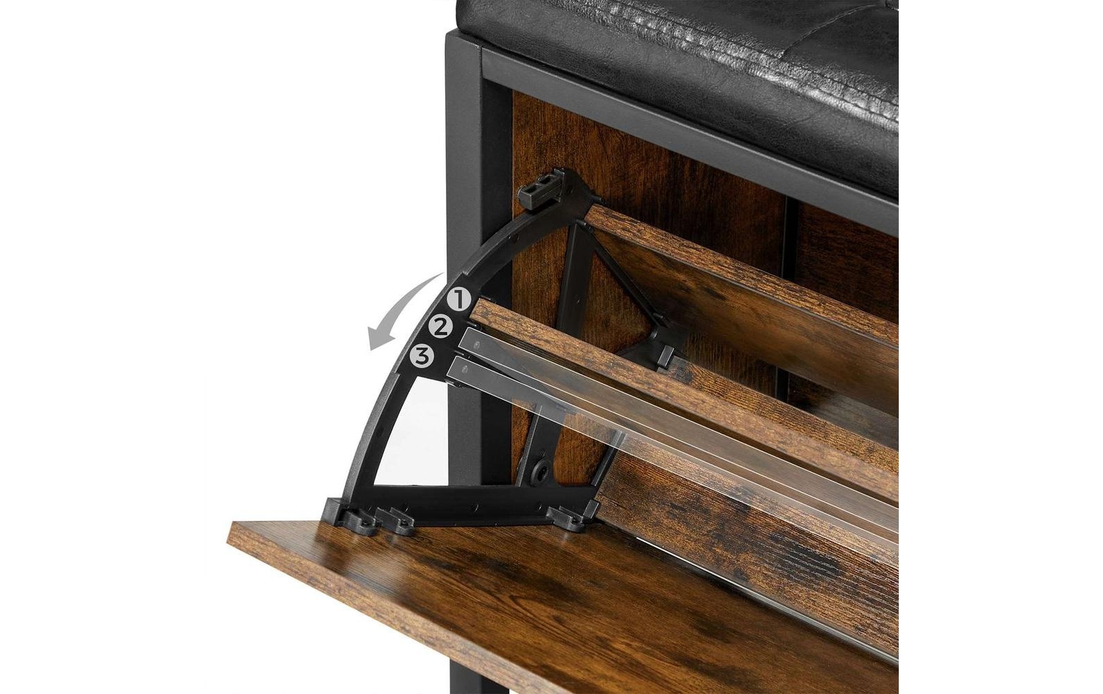VASAGLE Schuhschrank »80 x 51 cm, Braun«