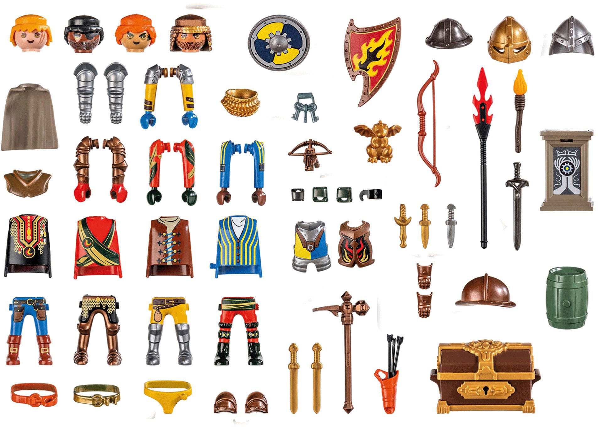 Playmobil® Konstruktions-Spielset »Novelmore, Ritter von Novelmore (71487), My Figures«, (45 St.), Made in Europe