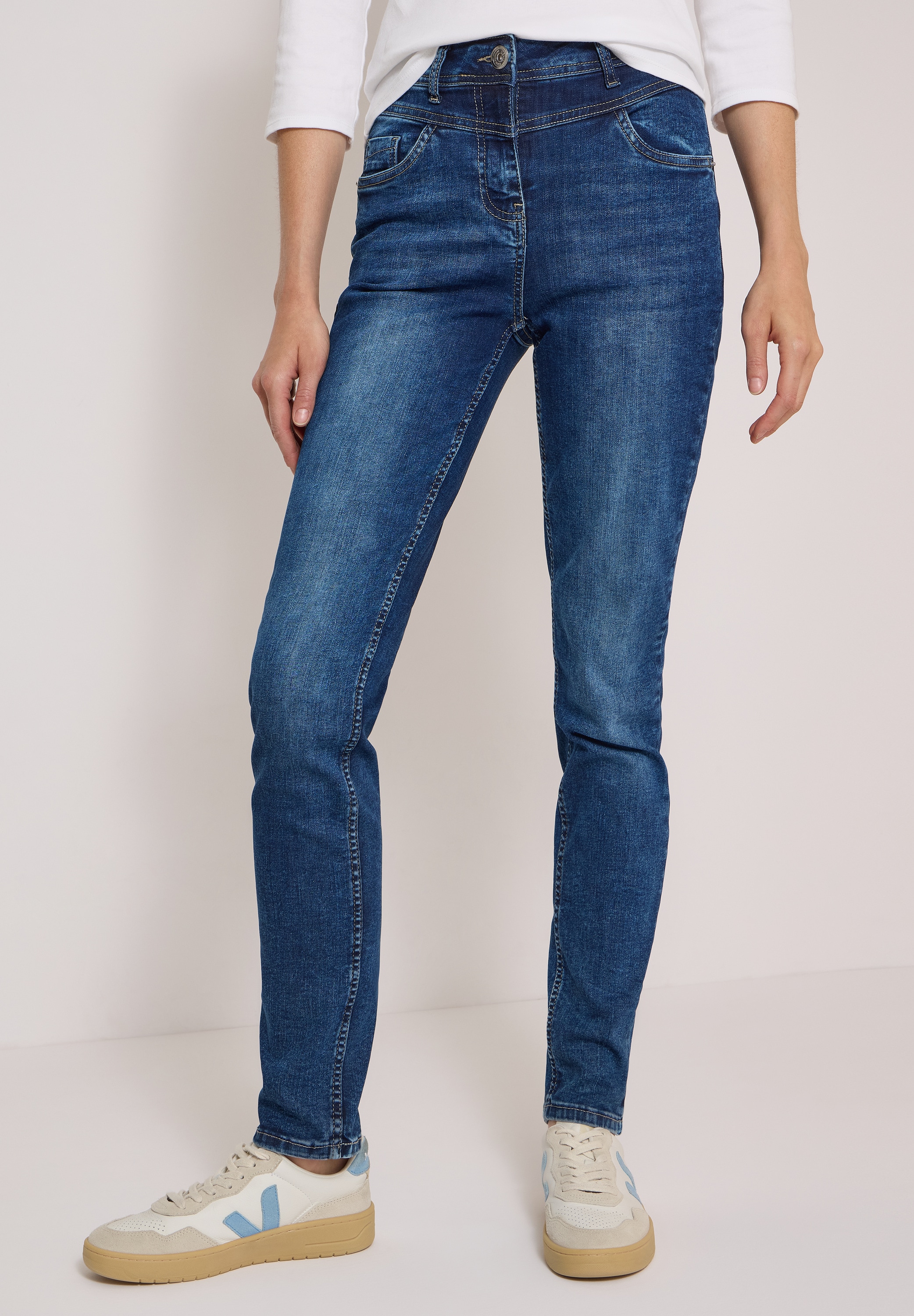 Image of Cecil Slim-fit-Jeans
