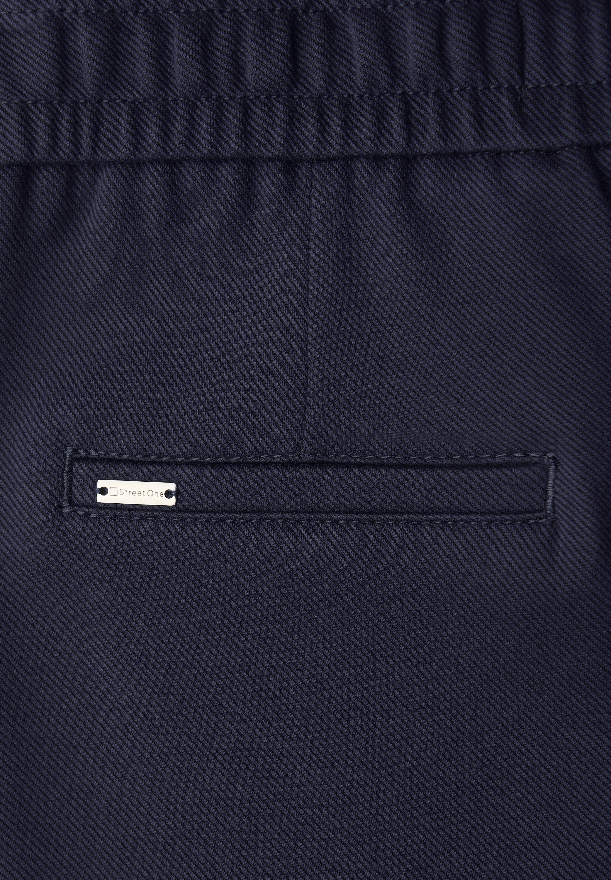 STREET ONE Stoffhose  mit Tape-Details