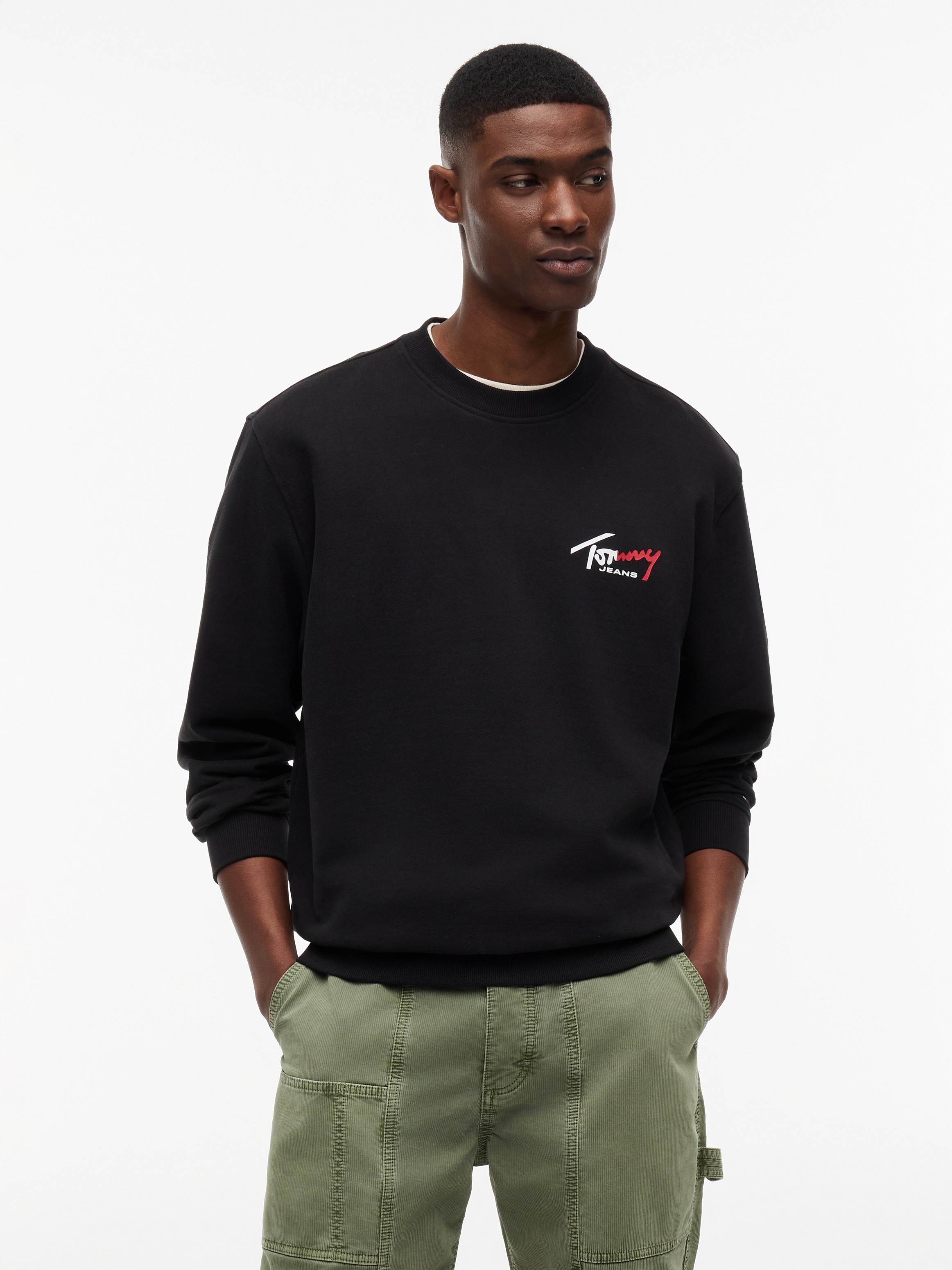 Tommy Jeans Sweatshirt »TJM REGULAR ENTRY SIGNATURE«
