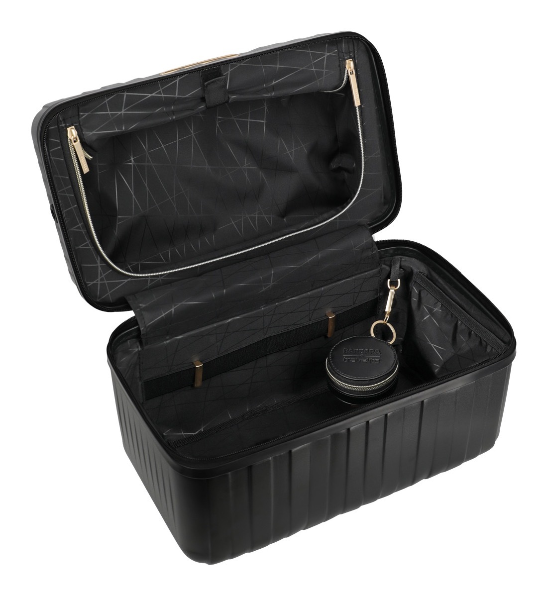 travelite Trousse de beauté »BARBARA NOVELTY Kosmetikkoffer« avec manche pour trolley et système d'organisation flexible