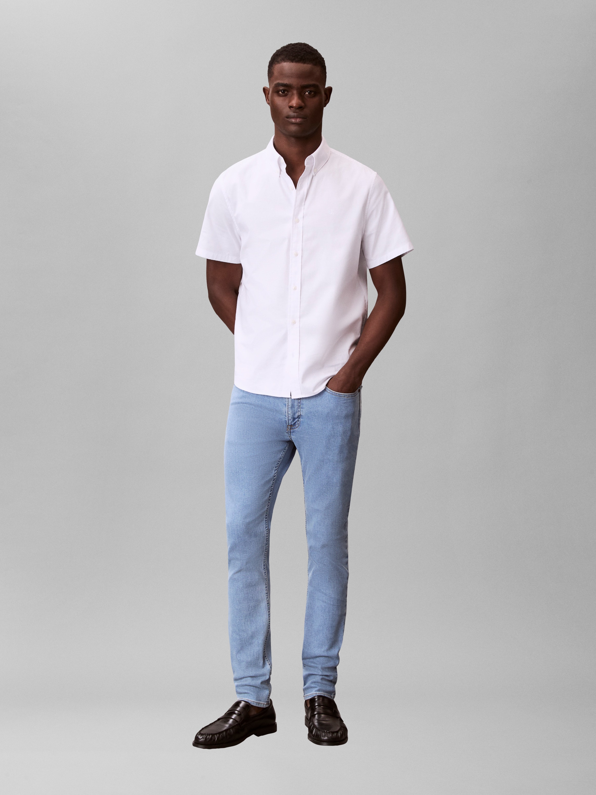 Calvin Klein Jeans Jeans skinny »SKINNY« avec badge en cuir