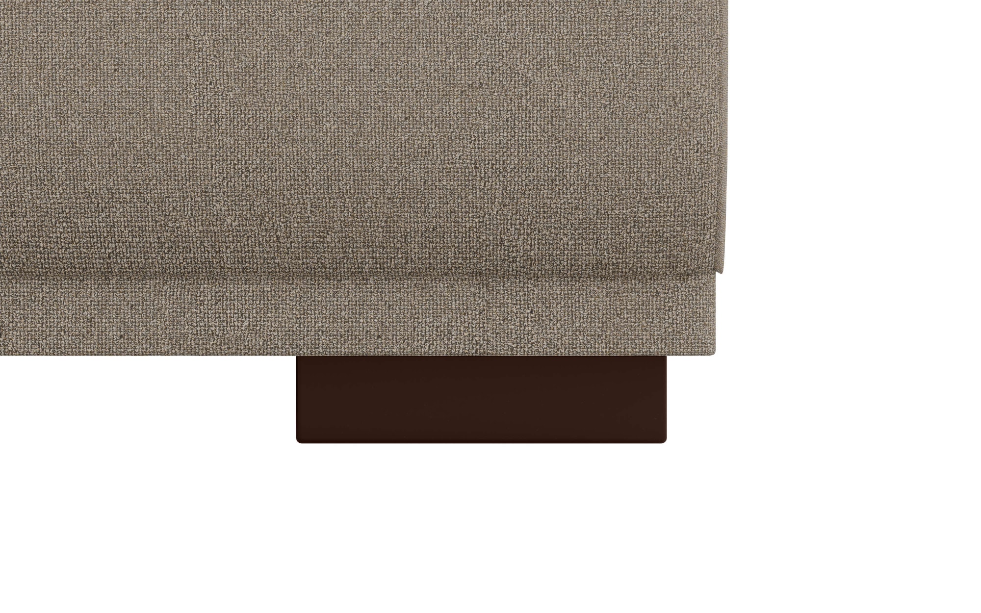 Home affaire Polsterhocker »BORNHOLM, kleiner Hocker passend zur Serie, Masse B/T/H: 61/72/46 cm«, mit Wellenfederung, in hochwertiger Verarbeitung