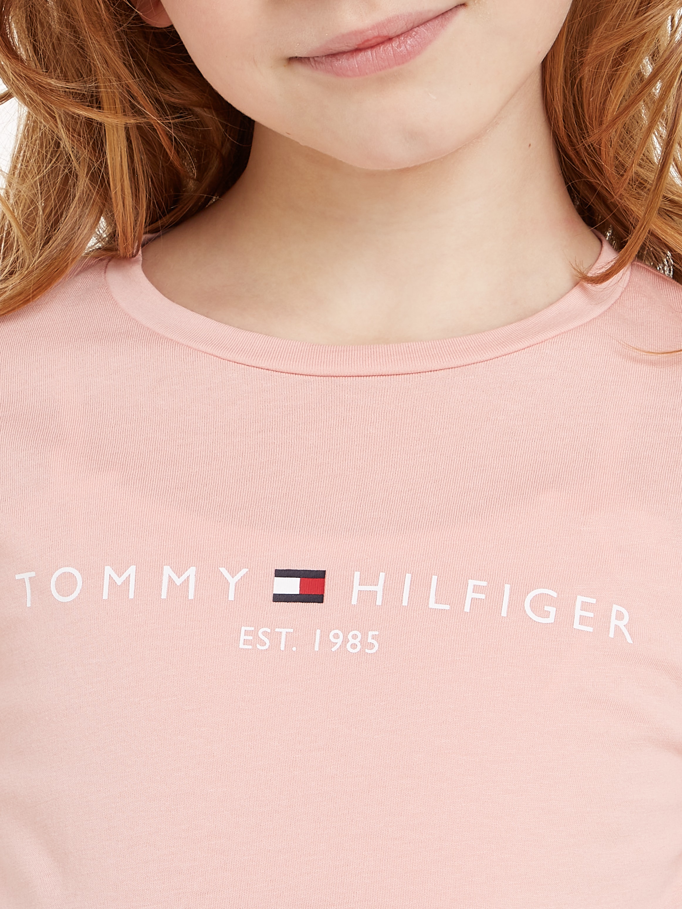 Tommy Hilfiger Langarmshirt »ESSENTIAL TEE L/S«, mit Tommy Hilfiger Logoschriftzug