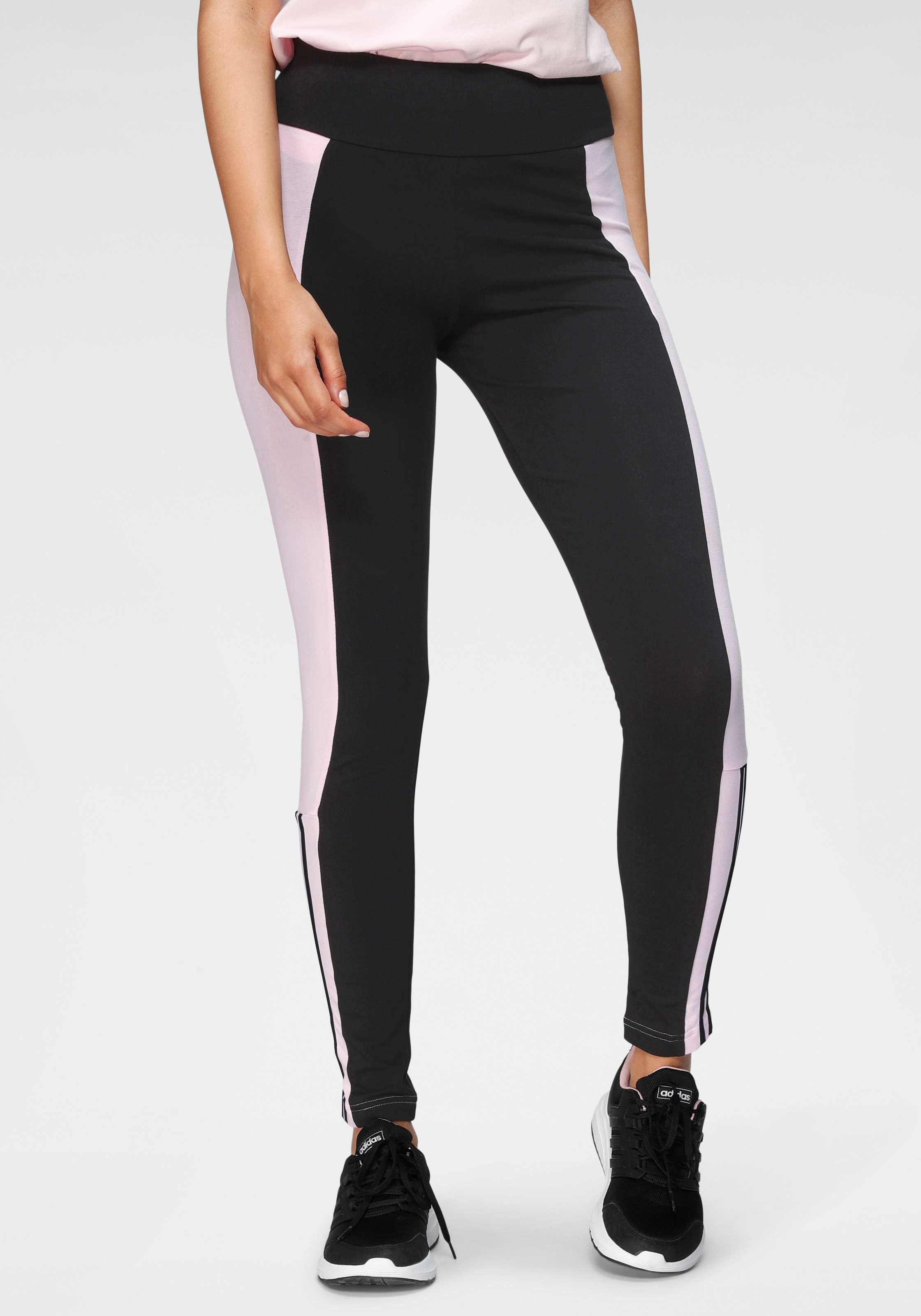 Image of adidas Performance Leggings »COLOR BLOCK CUT 3-STRIPES COTTON LEGGINGS« bei Ackermann Versand Schweiz