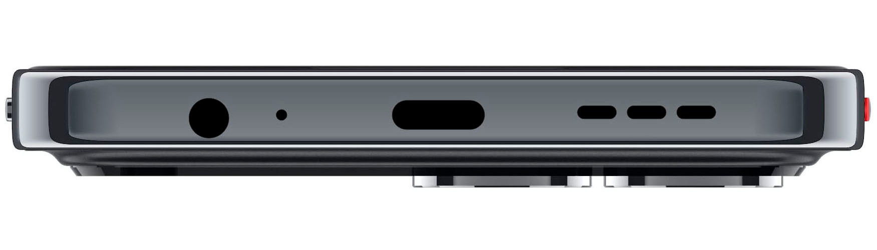 ZTE Smartphone »V80 Pro 8+256GB« Feather Black