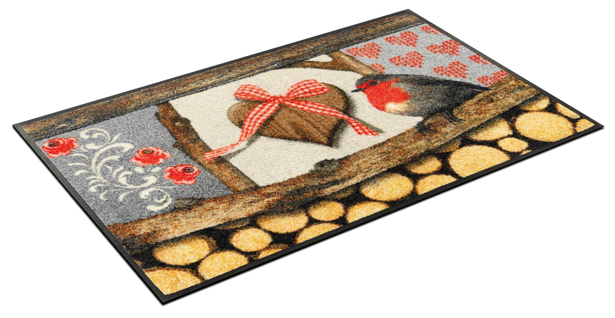 Image of wash+dry by Kleen-Tex Fussmatte »Montafon«, rechteckig, 7 mm Höhe bei Ackermann Versand Schweiz