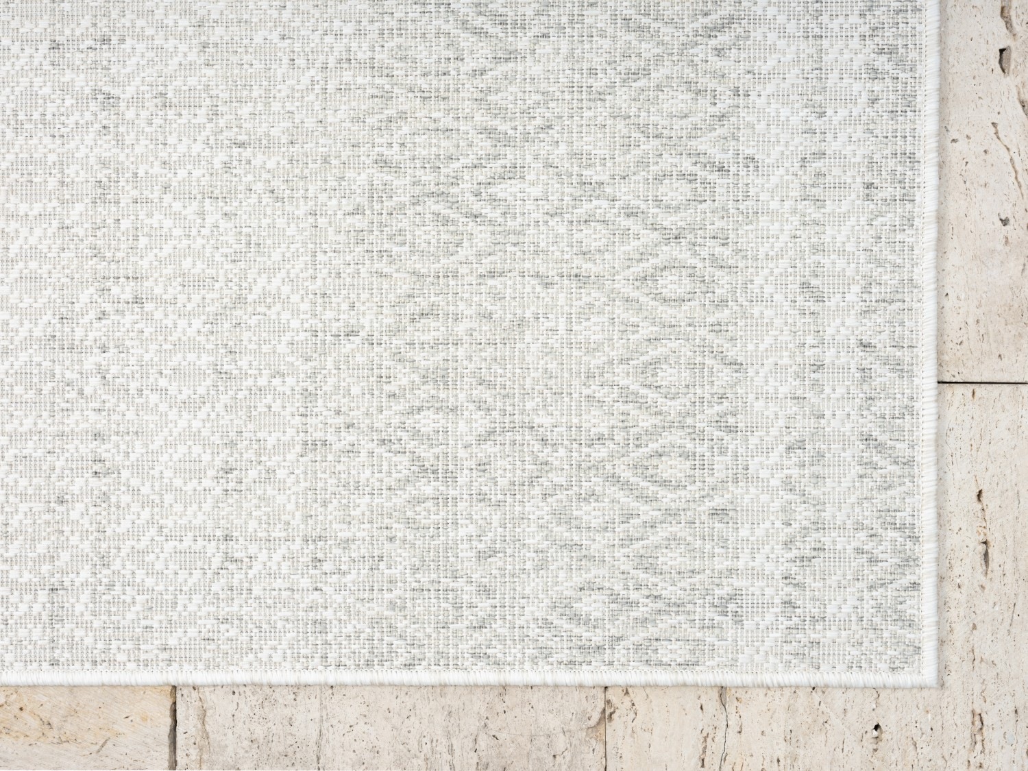 Myflair Möbel & Accessoires Teppich »Vision, LAGERRÄUMUNG!«, rechteckig, 6 mm Höhe, kariert, Outdoor geeignet, Balkon, Terrasse