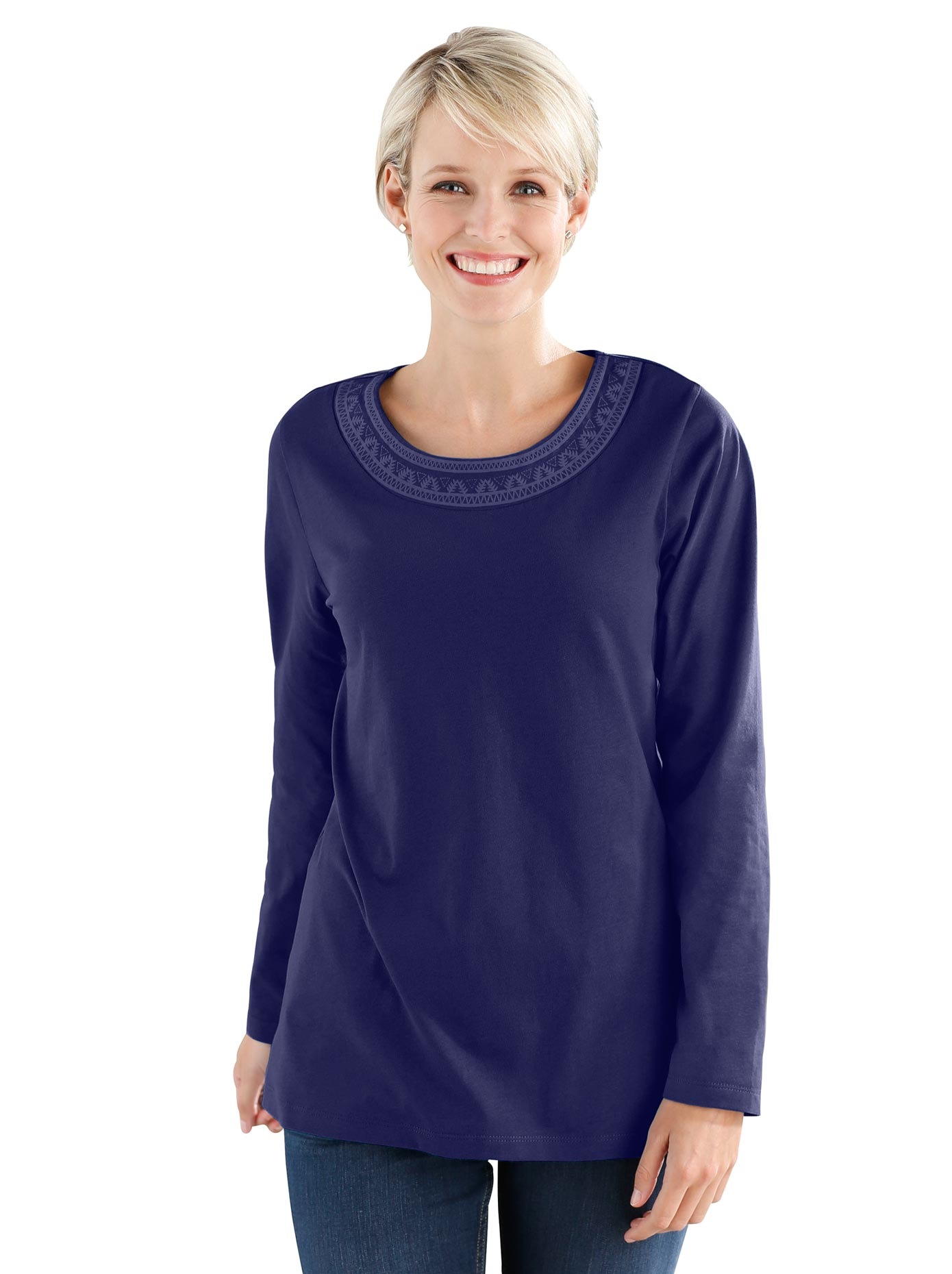 Shirt mit Schaum-Druck im 3D-Effekt